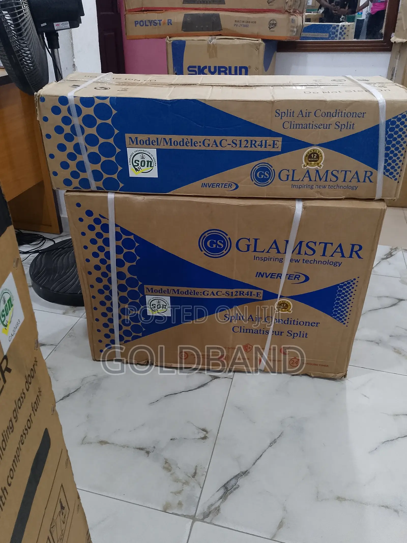 Glamstar 1.5hp Spilt Unit Inverter AC With 1 Year Warranty