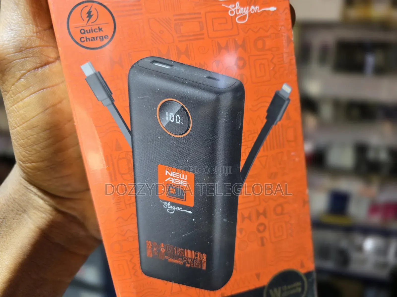 Newage 22500MAH J153 With Built in 3A Cable Powerbank