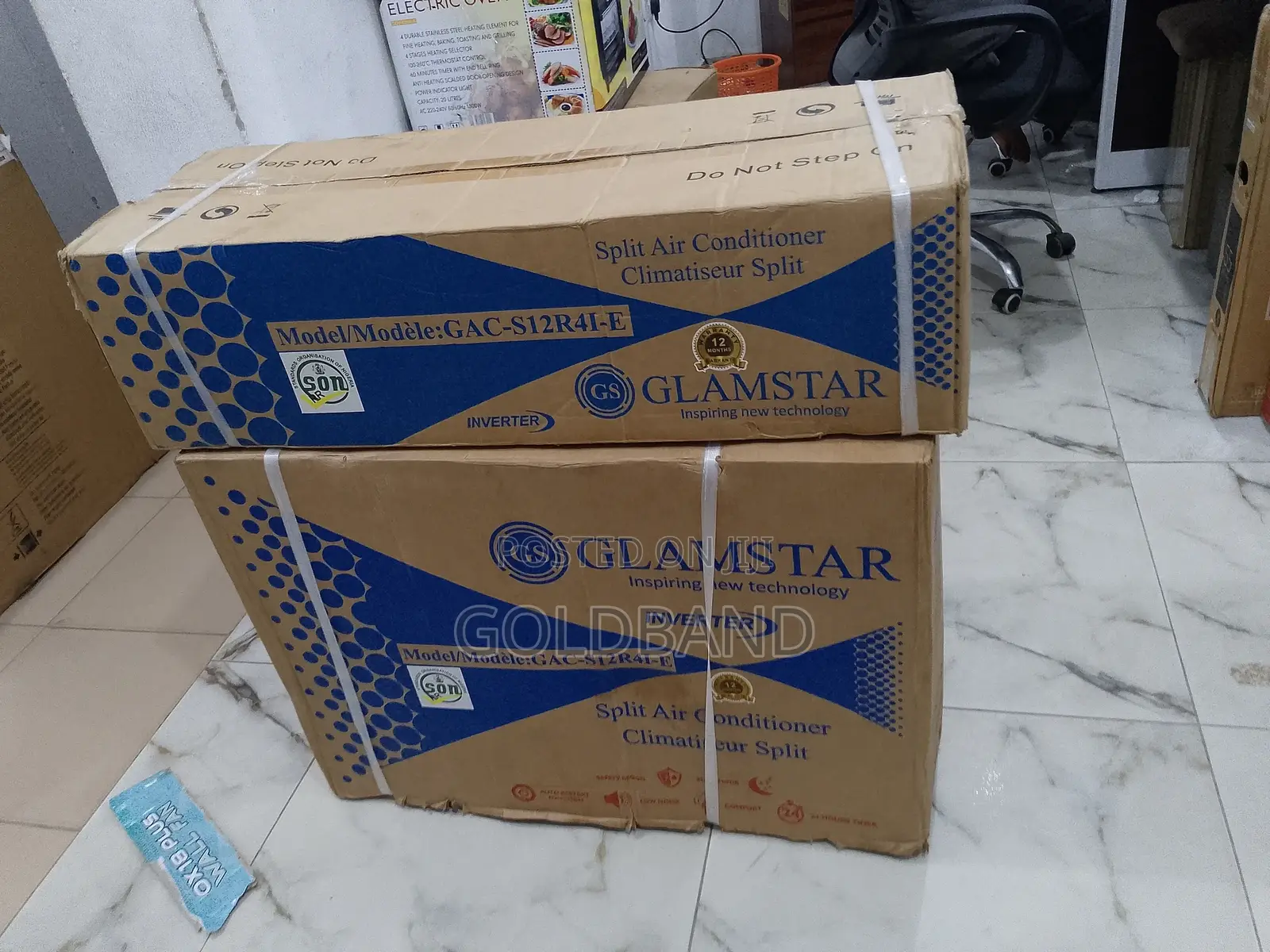 Glamstar 1.5hp R410gas Dual Wall Inverter AC (Gac-S12r41-E)