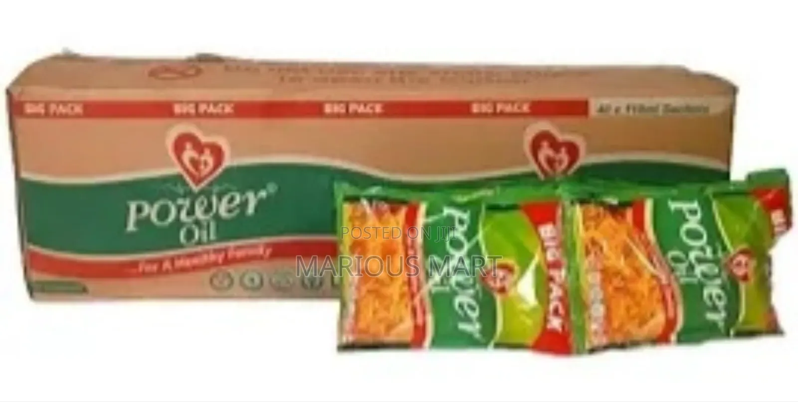 Carton of Power Oil Mini Pack - 96 Sachet