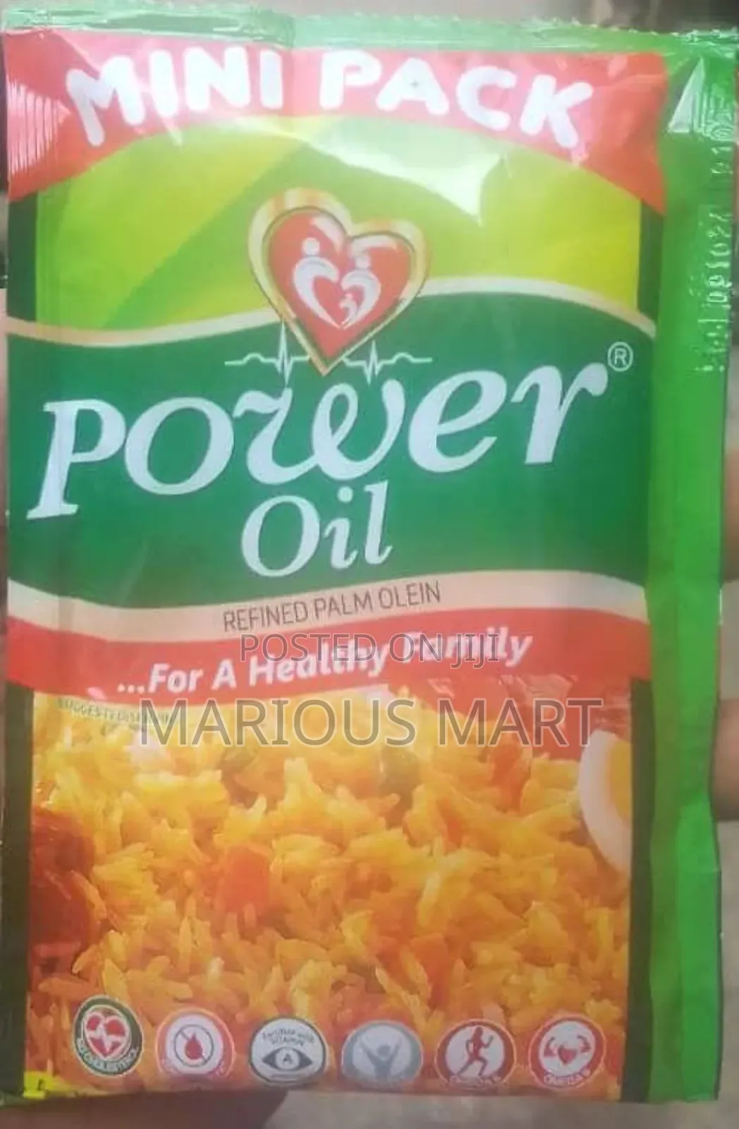 Carton of Power Oil Mini Pack - 96 Sachet