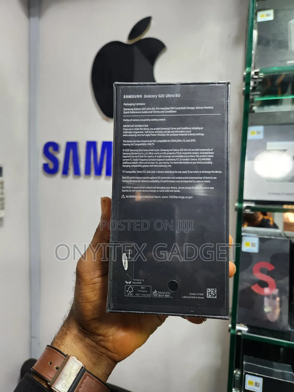 New Samsung Galaxy S20 Ultra 5G 256 GB
