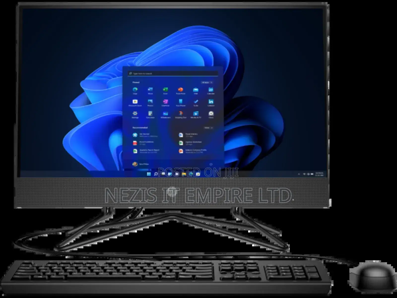 New Desktop Computer HP 200 G4 All-in-One 8GB Intel Core I5 SSD 512GB