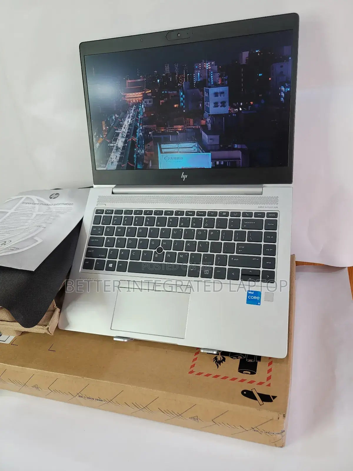 New Laptop HP EliteBook 830 16GB Intel Core i5 SSD 256GB