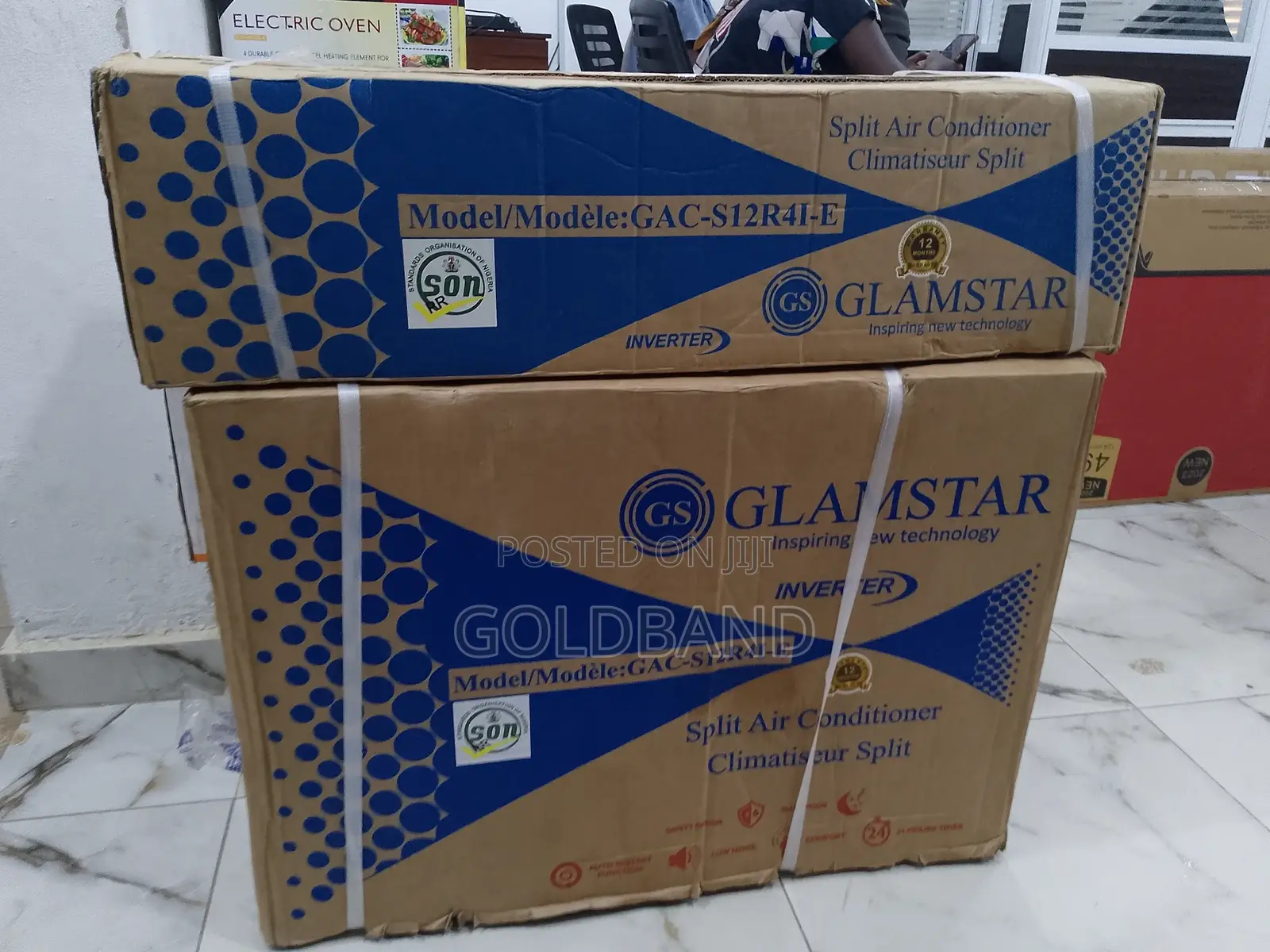 Glamstar 1.5hp Dual Inverter Speedy Cooling AC Gac-S12r41-E