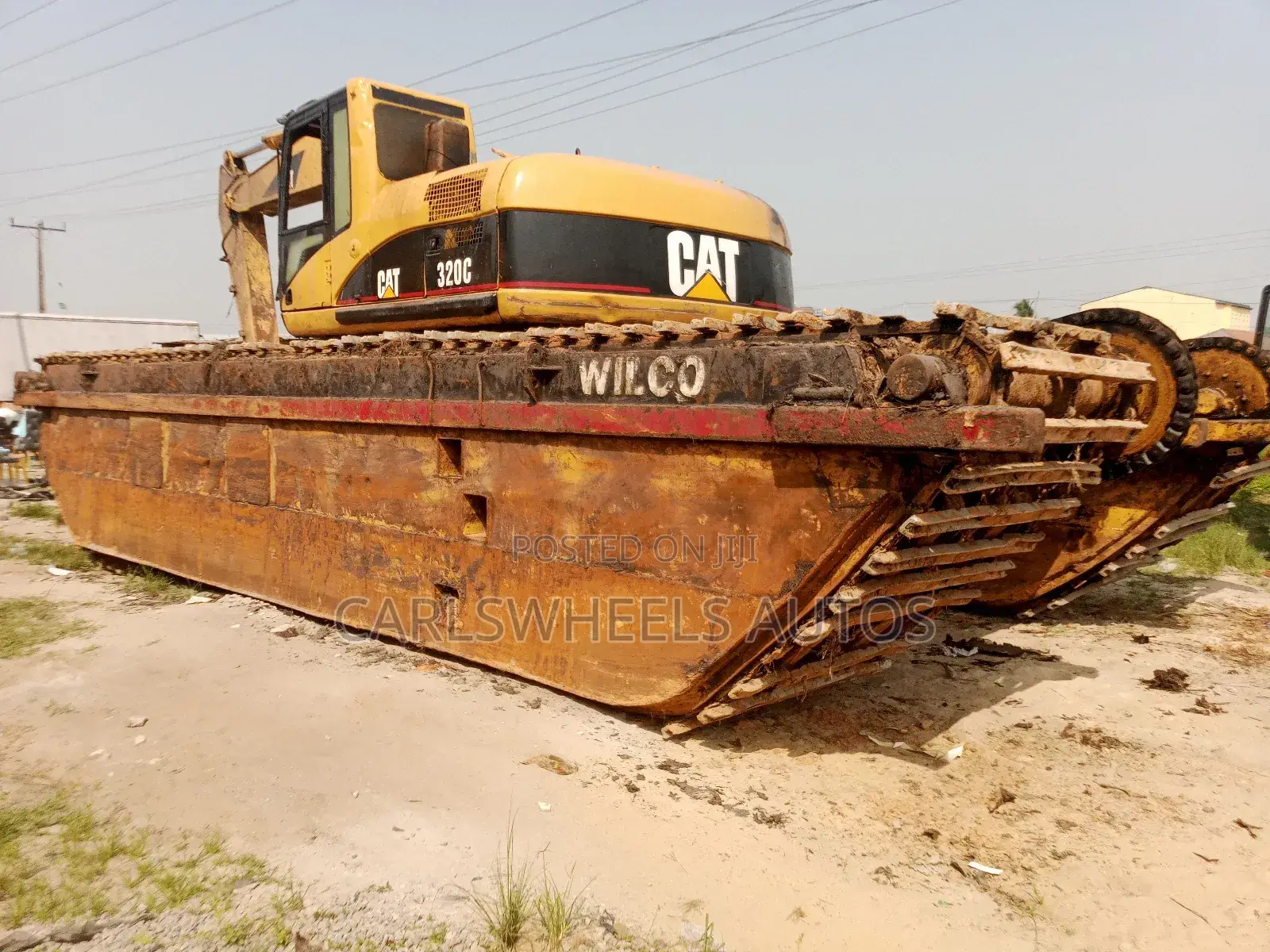 320c Fairly Nigerian Used Caterpillar Swampbuggy .