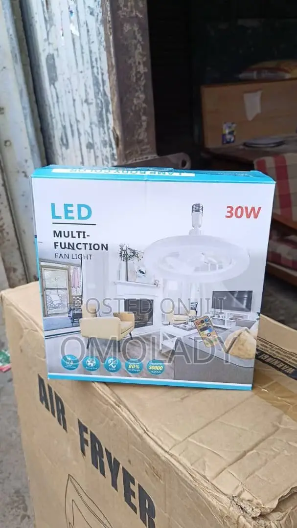 LED Light Roof Fan With Remote