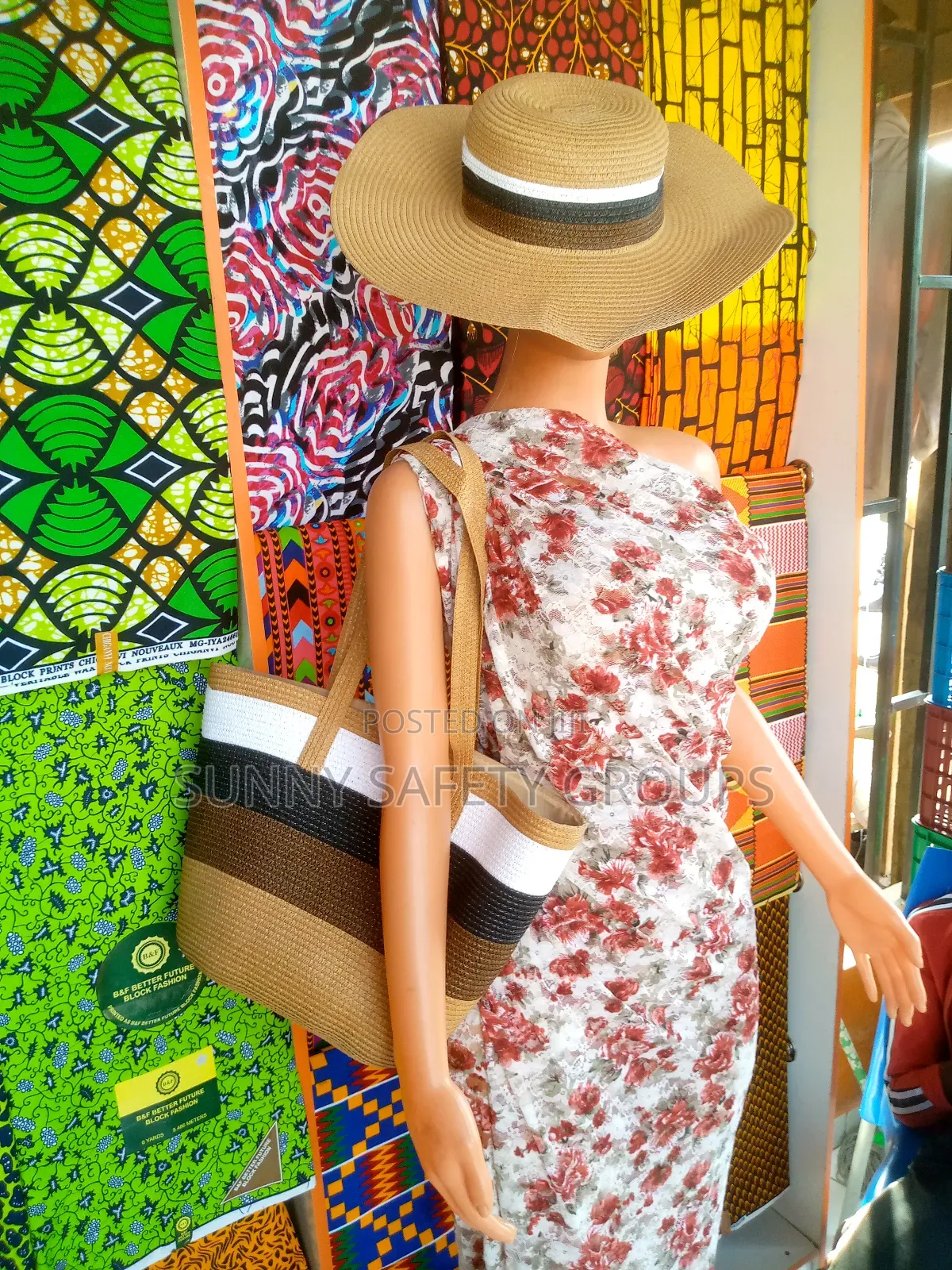 Quality Beach and Occasion Hat and Bag