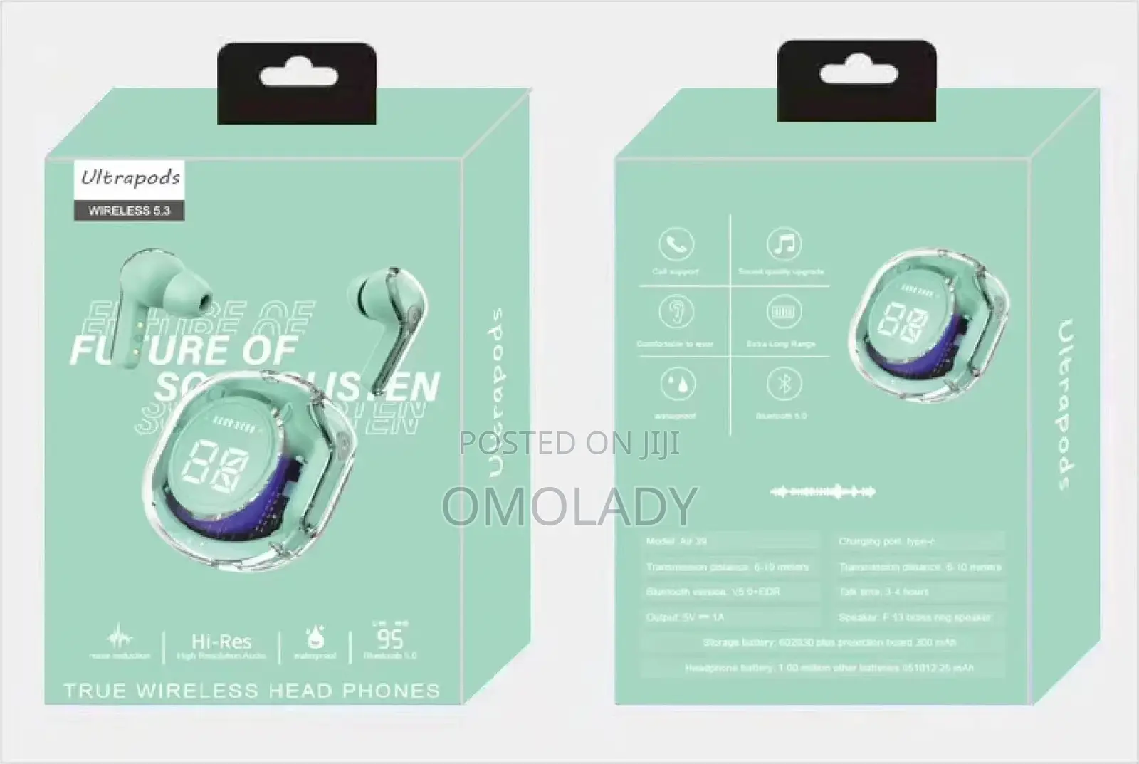 Ultrapods Pro Wreless 53 Headphone