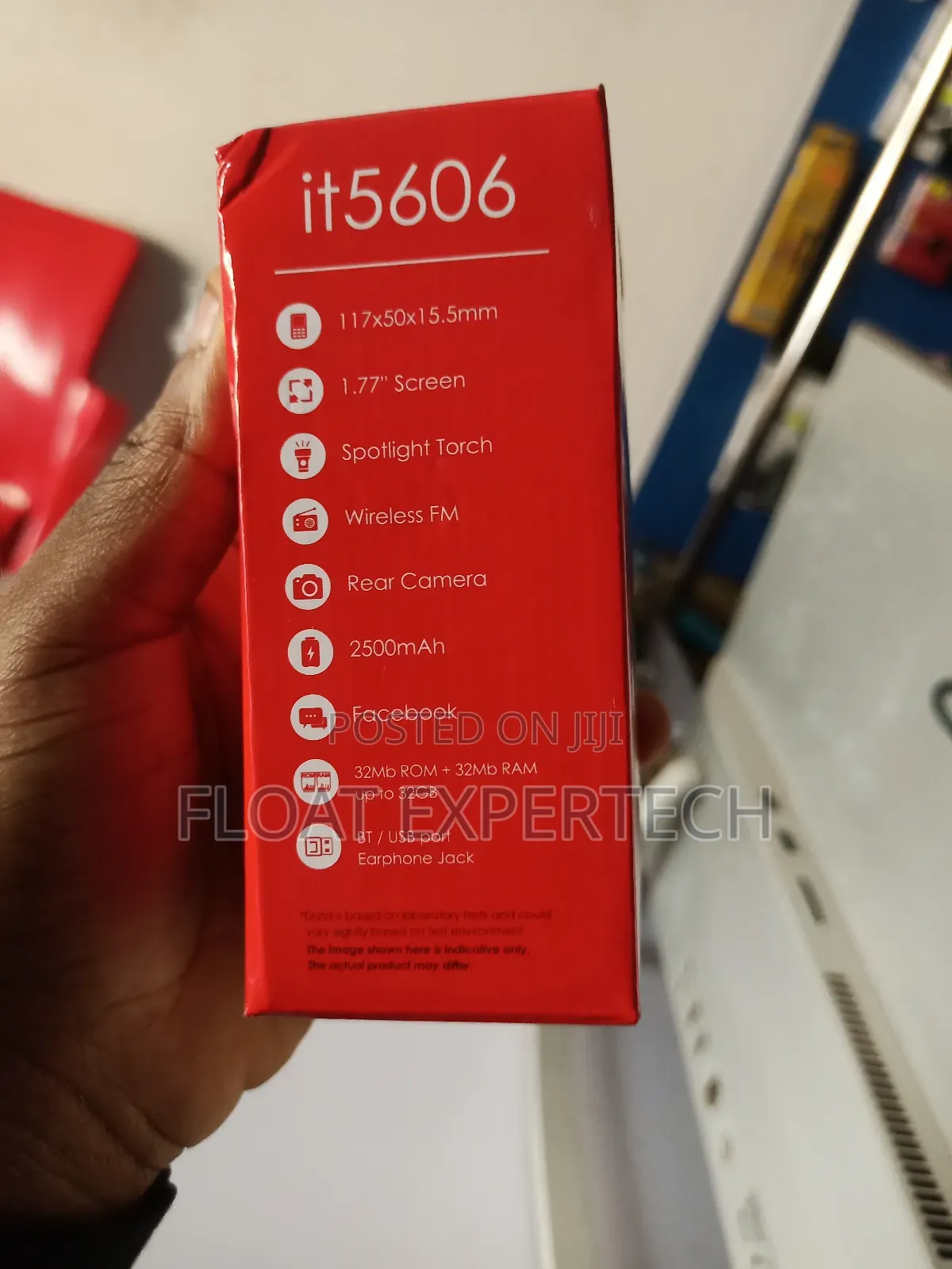 New Itel 1556 Plus 8 GB Black