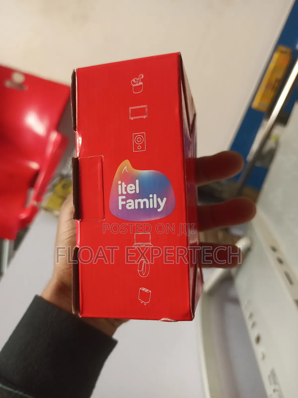 New Itel 1556 Plus 8 GB Black