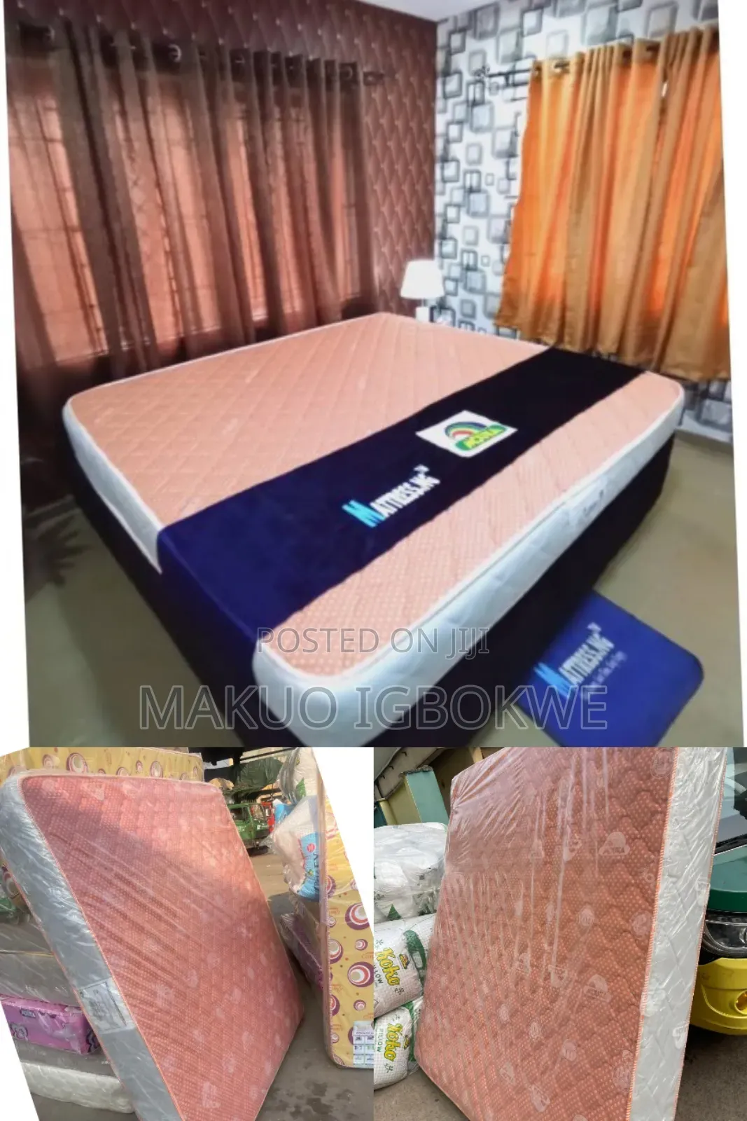 [Ja] Mouka Regina Orthopedic 6ft/6ft by 8inches [+10yrs Warranty
