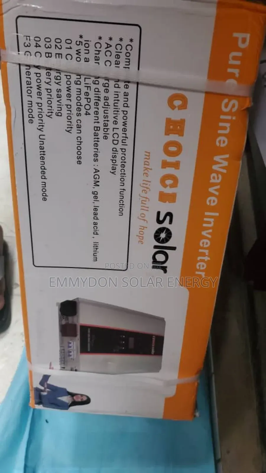 Original Choice Inverter 5kva 48v Non Hybrid
