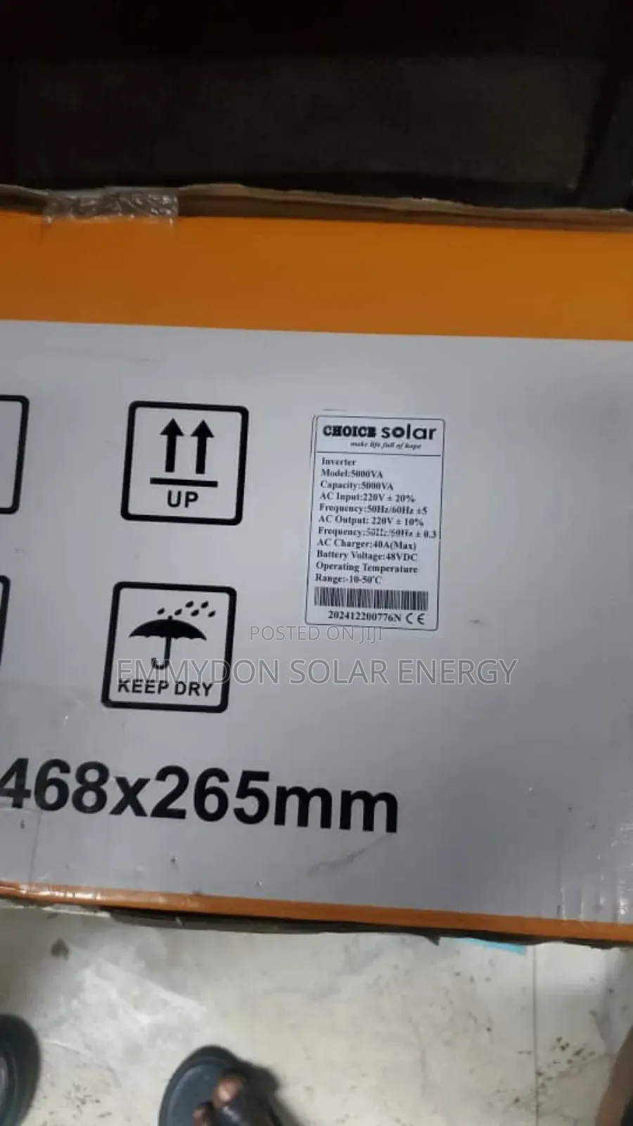 Original Choice Inverter 5kva 48v Non Hybrid