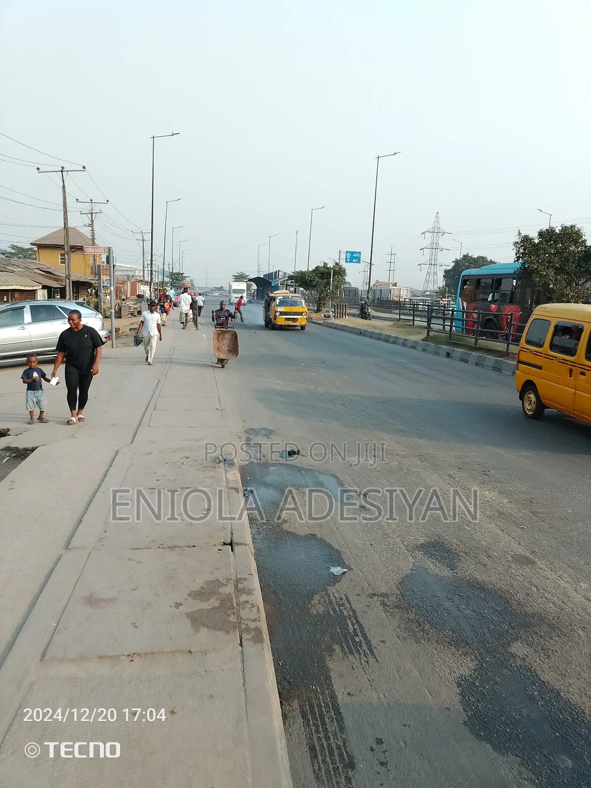 One Plot of Land for Sale in Mile12 BRT Adeniy St
