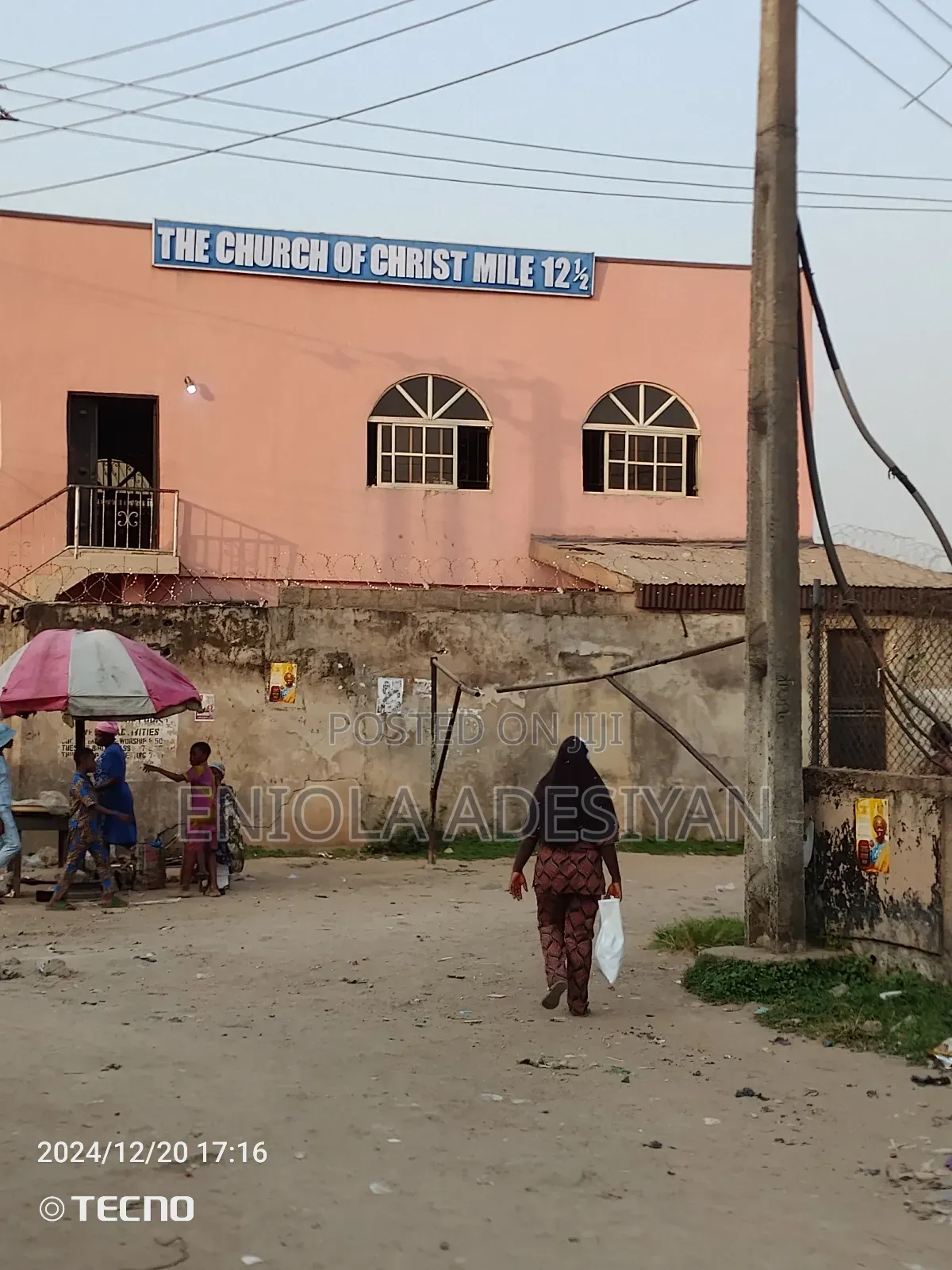 One Plot of Land for Sale in Mile12 BRT Adeniy St