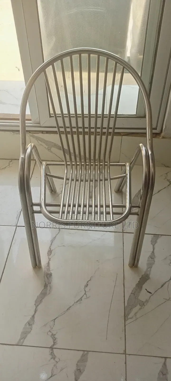 Very Strong Iron Chair Stainless