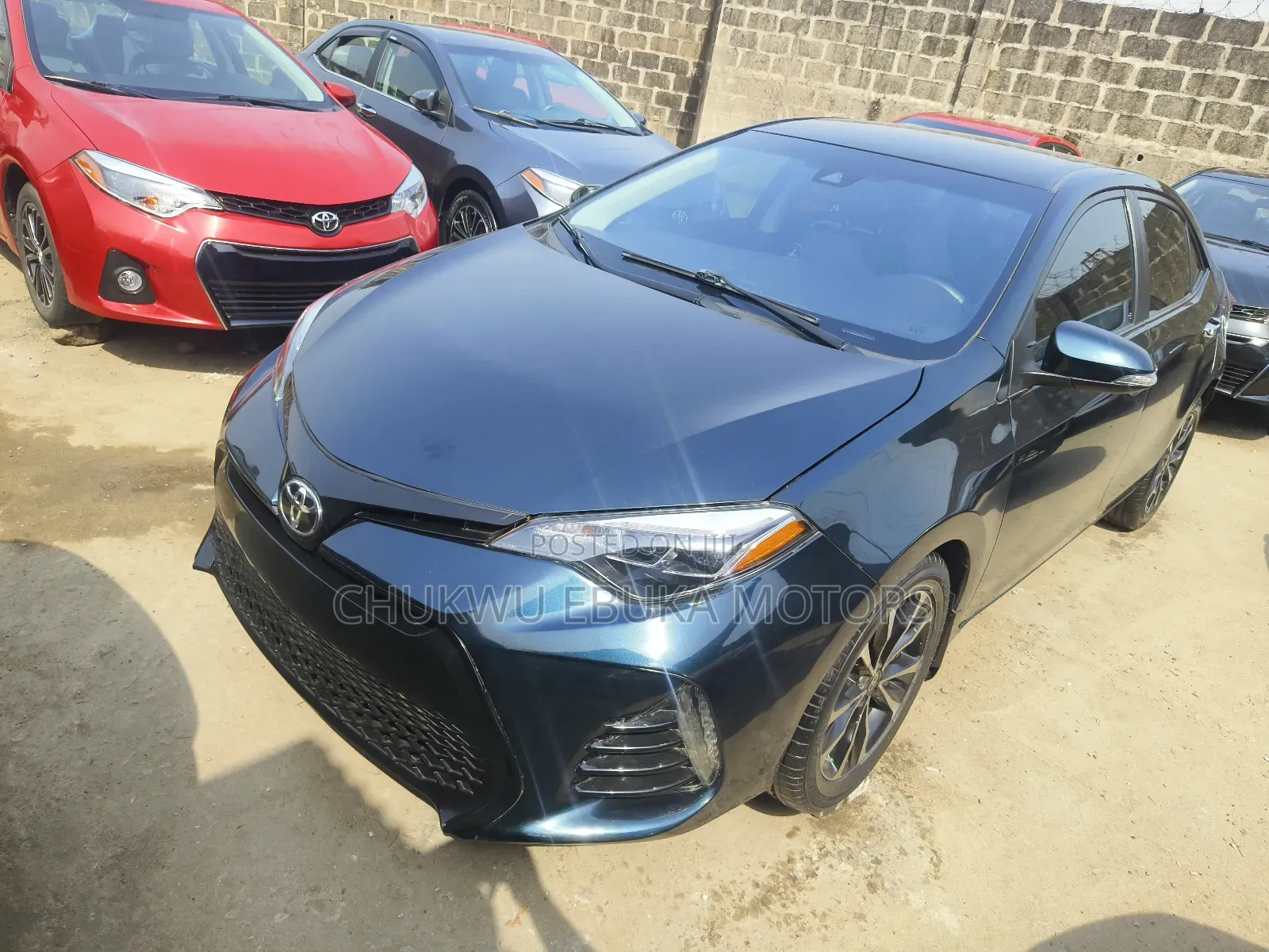 Toyota Corolla 2017 Blue