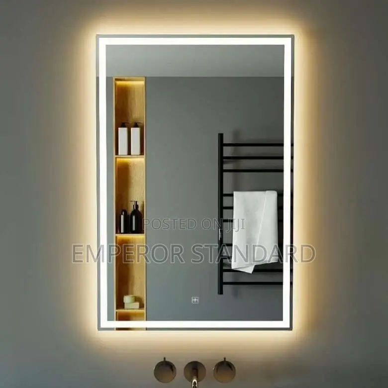 Kitchexpo Lighted Mirror Bathroom Mirror (Round)