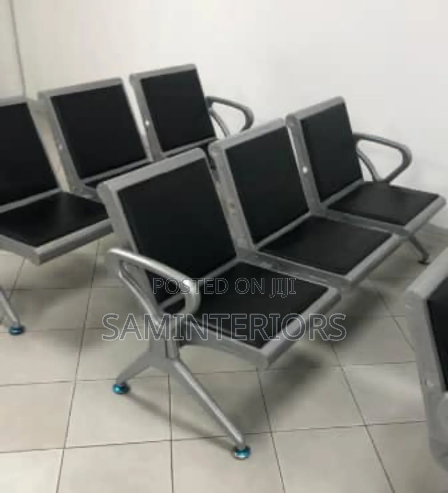 Executive Airport 3 Seaters Chair for Reception Room