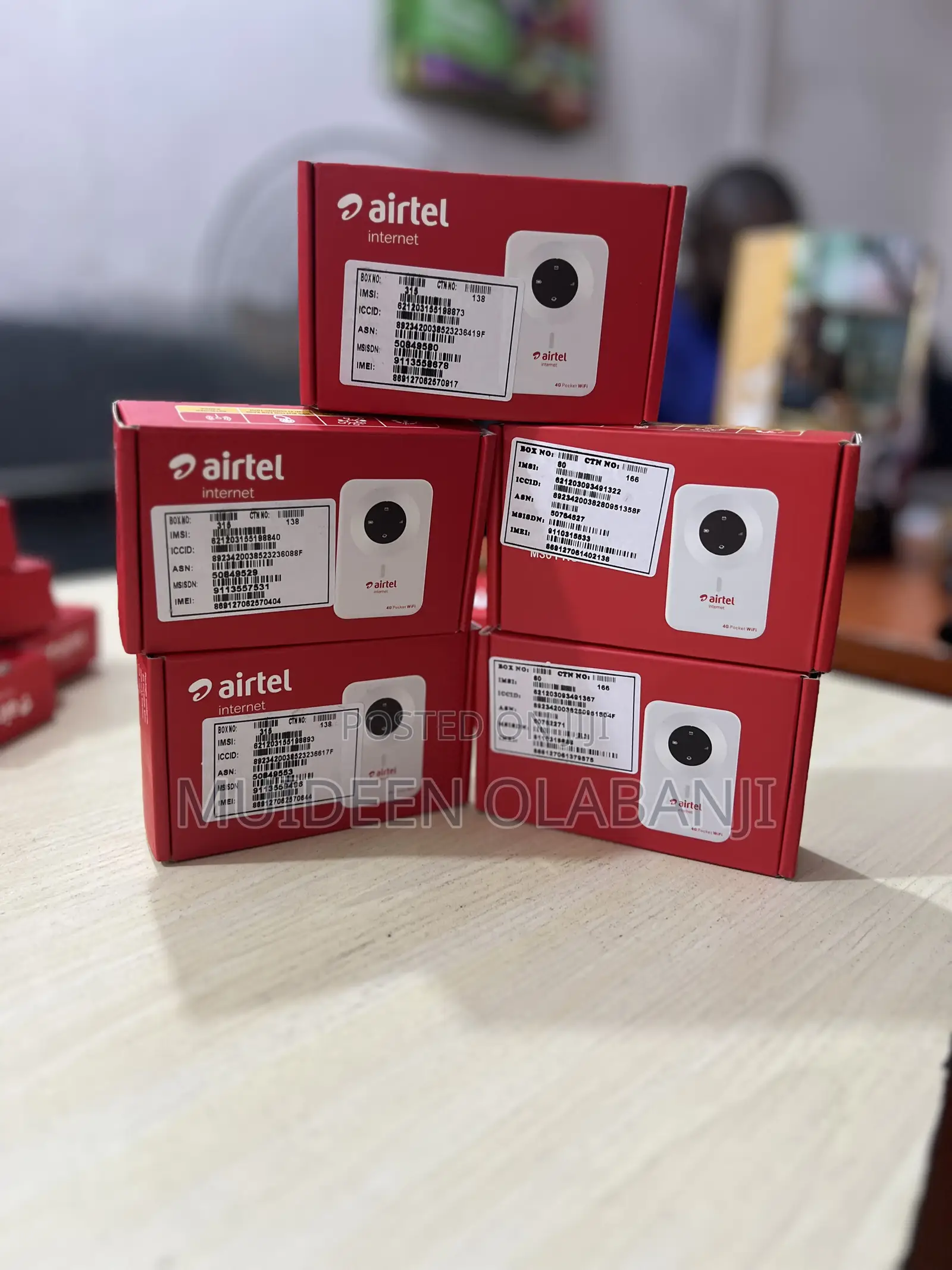 Airtel Pocket Wifi With Free 30gb Data (Airtel)