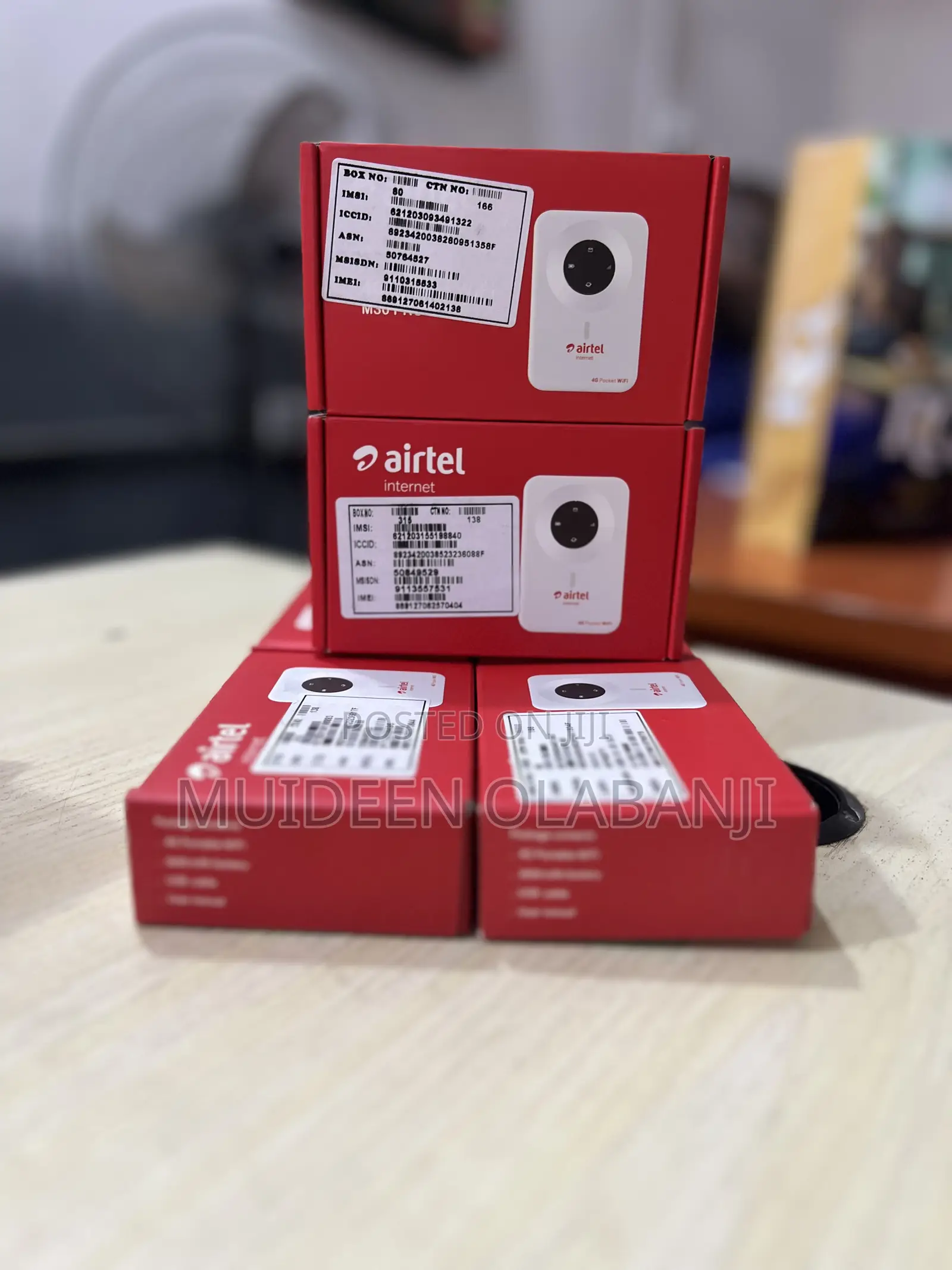 Airtel Pocket Wifi With Free 30gb Data (Airtel)