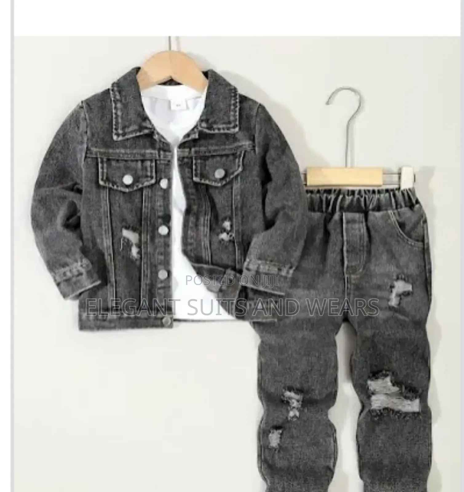 Denim Outfit Set for Kiddies.