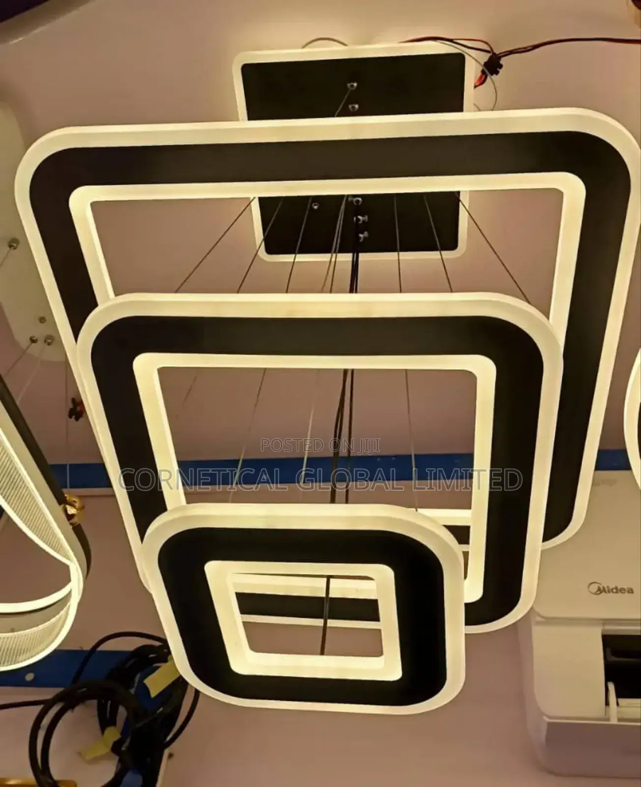 Modern Rectangular Quality Led Chandelier Pendant Light