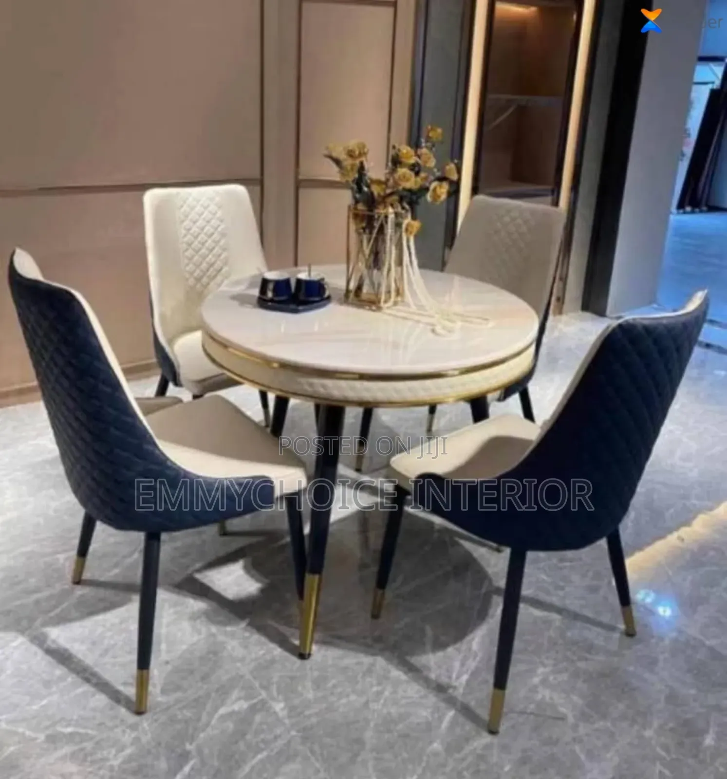Round Marble Dining Table