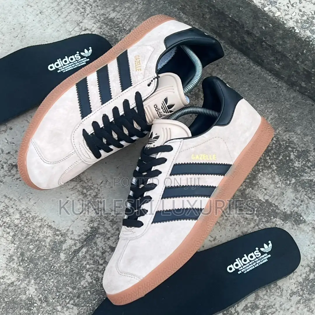 Original Adidas Gazelle Tan Sneakers