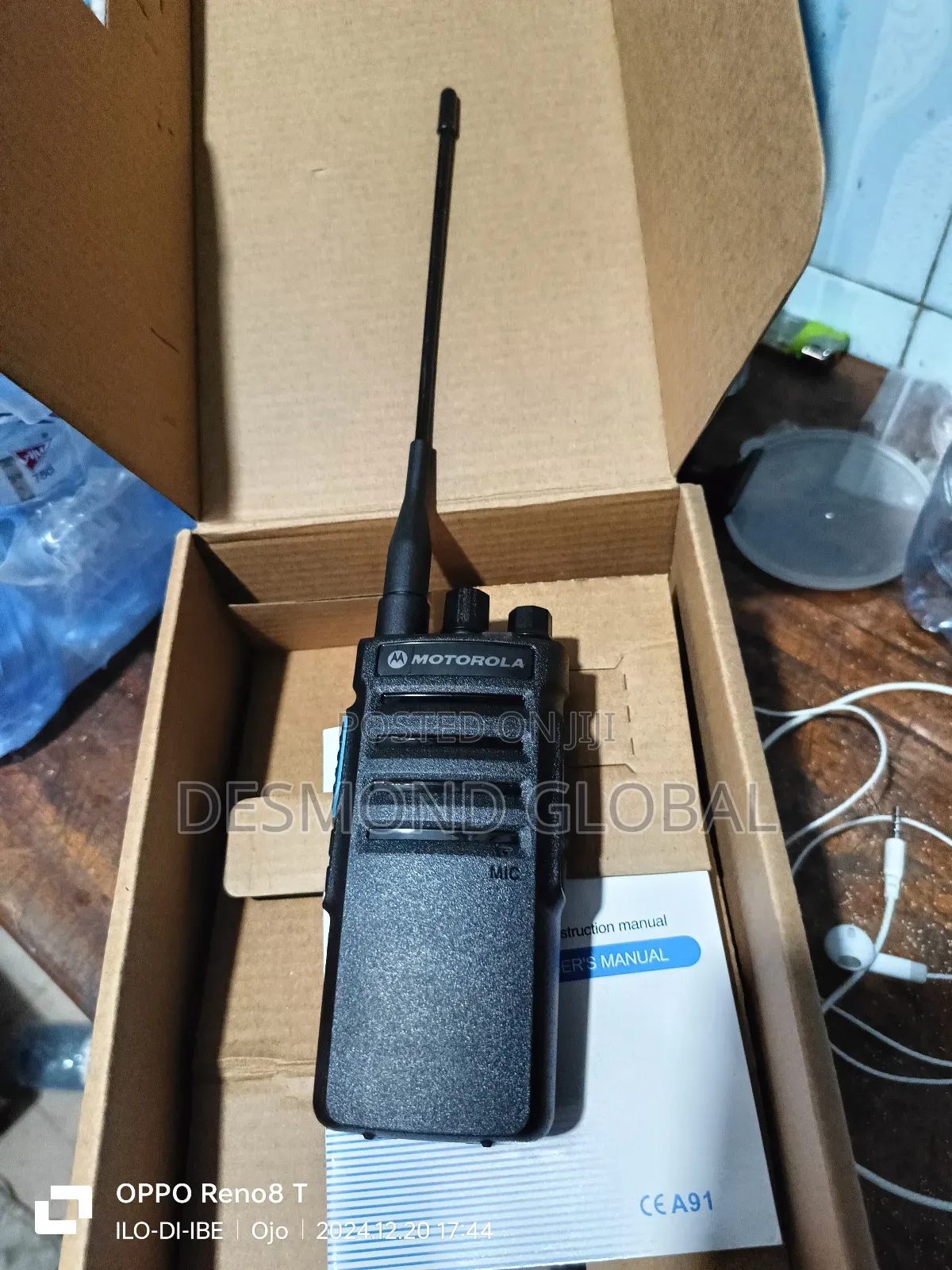Motorola Walkie Talkie Dp298d VHF 136-174 15w