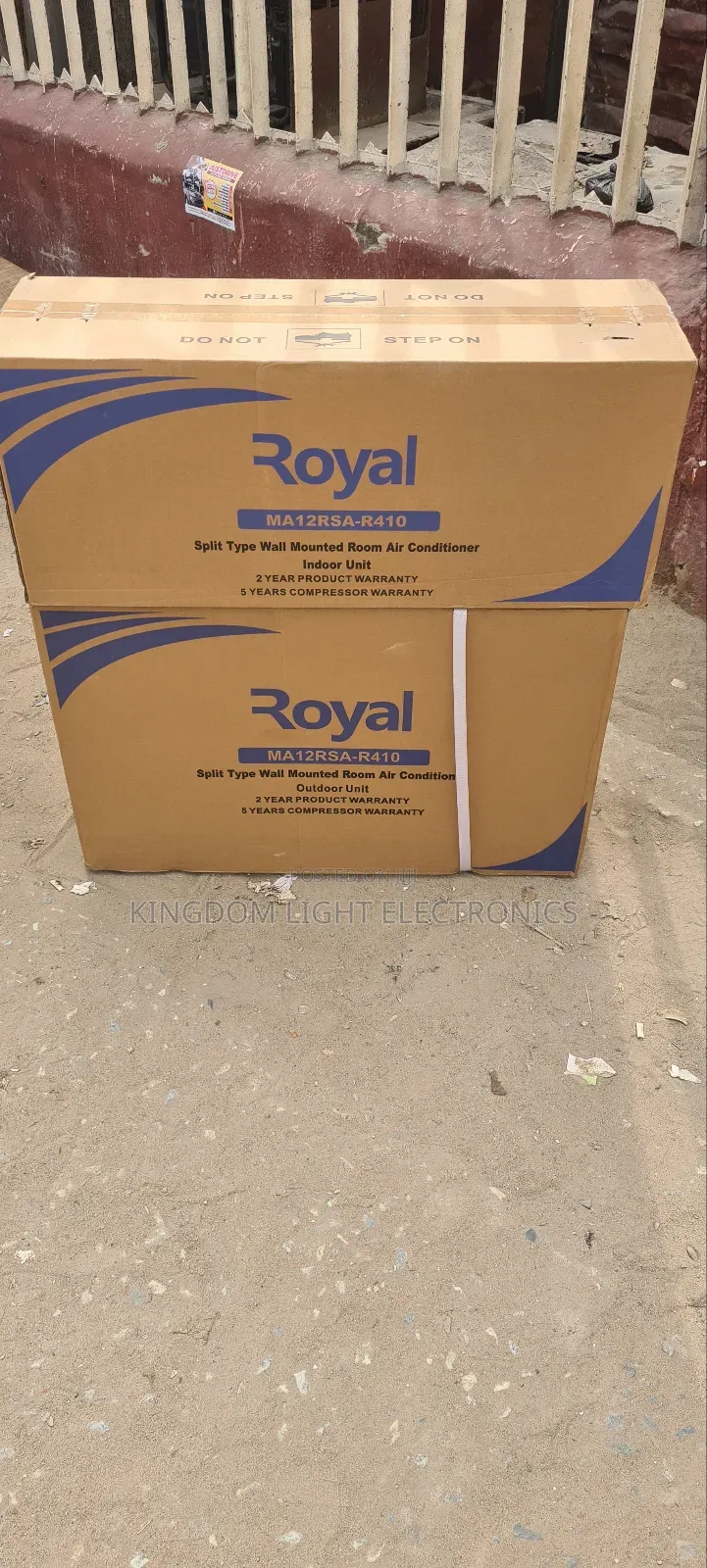Original Royal Split Air Condition 1.5hp 100% Copper