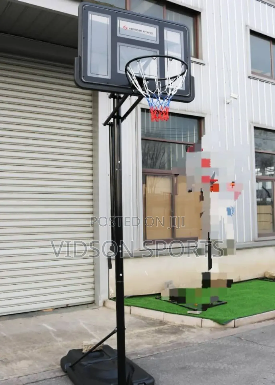 American Fitness Fibre Basketball Upright