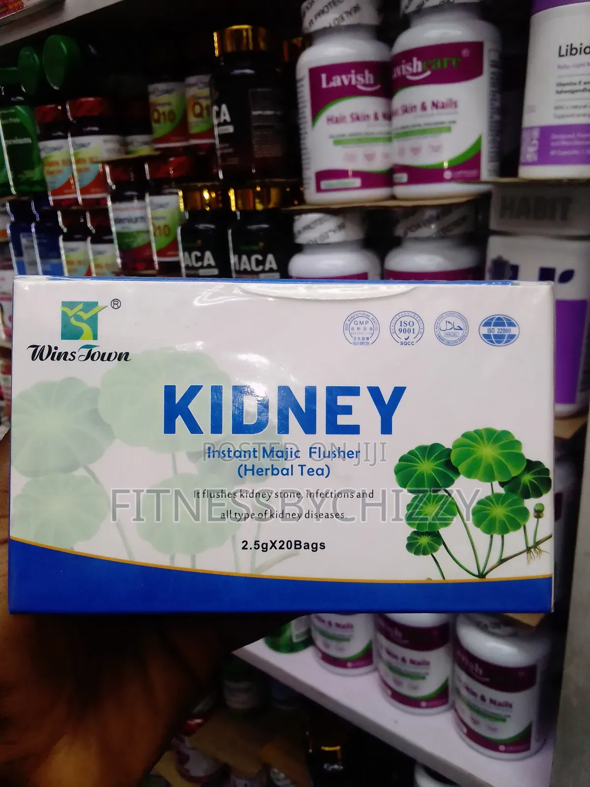 Wins Town Kidney Flusher 2.5g X 20 Tea Bags