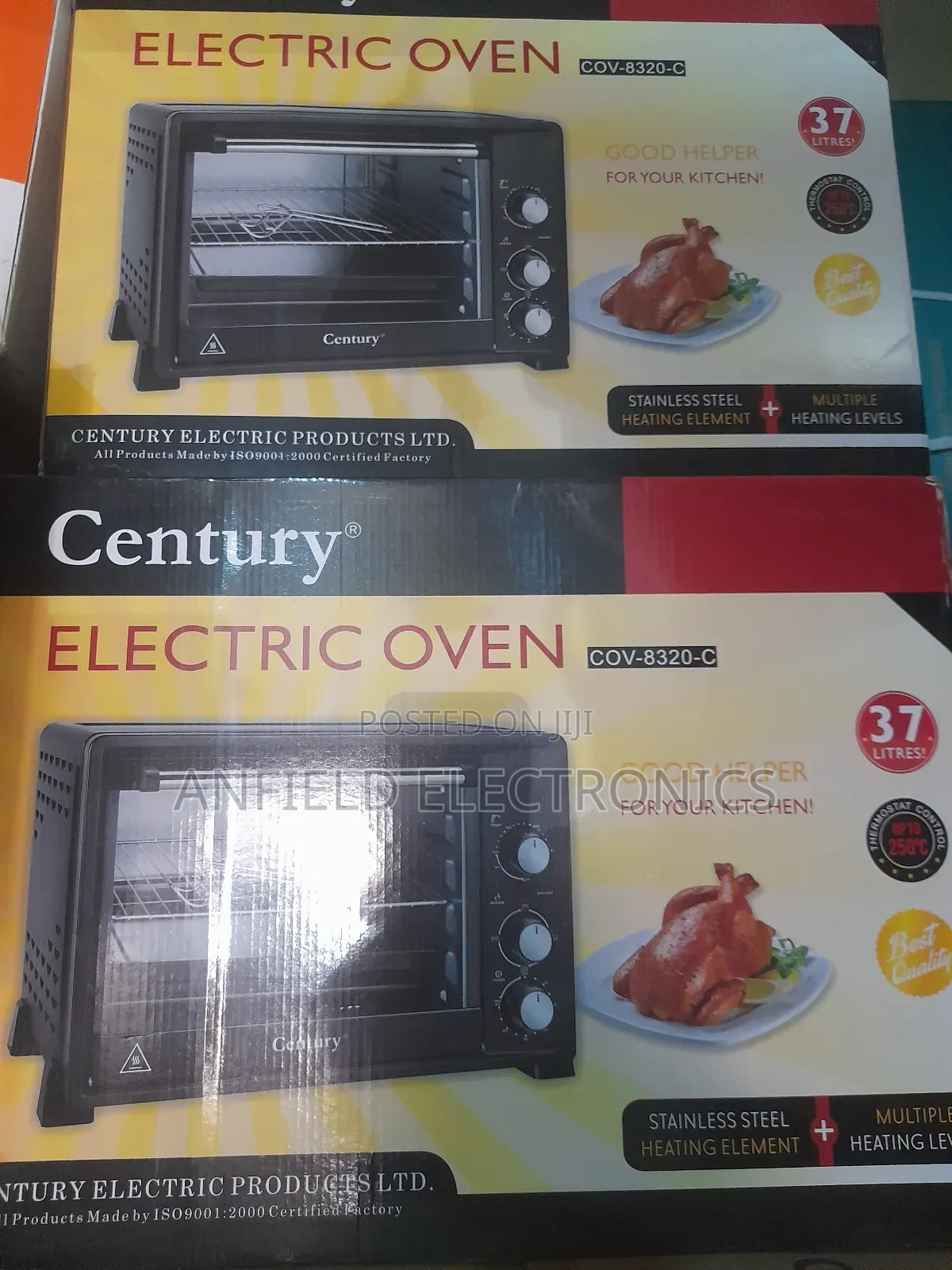 Century 37 Litres Electric Oven