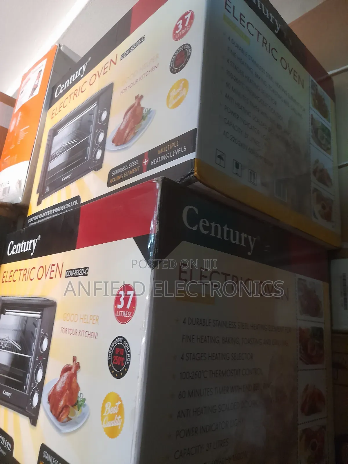 Century 37 Litres Electric Oven