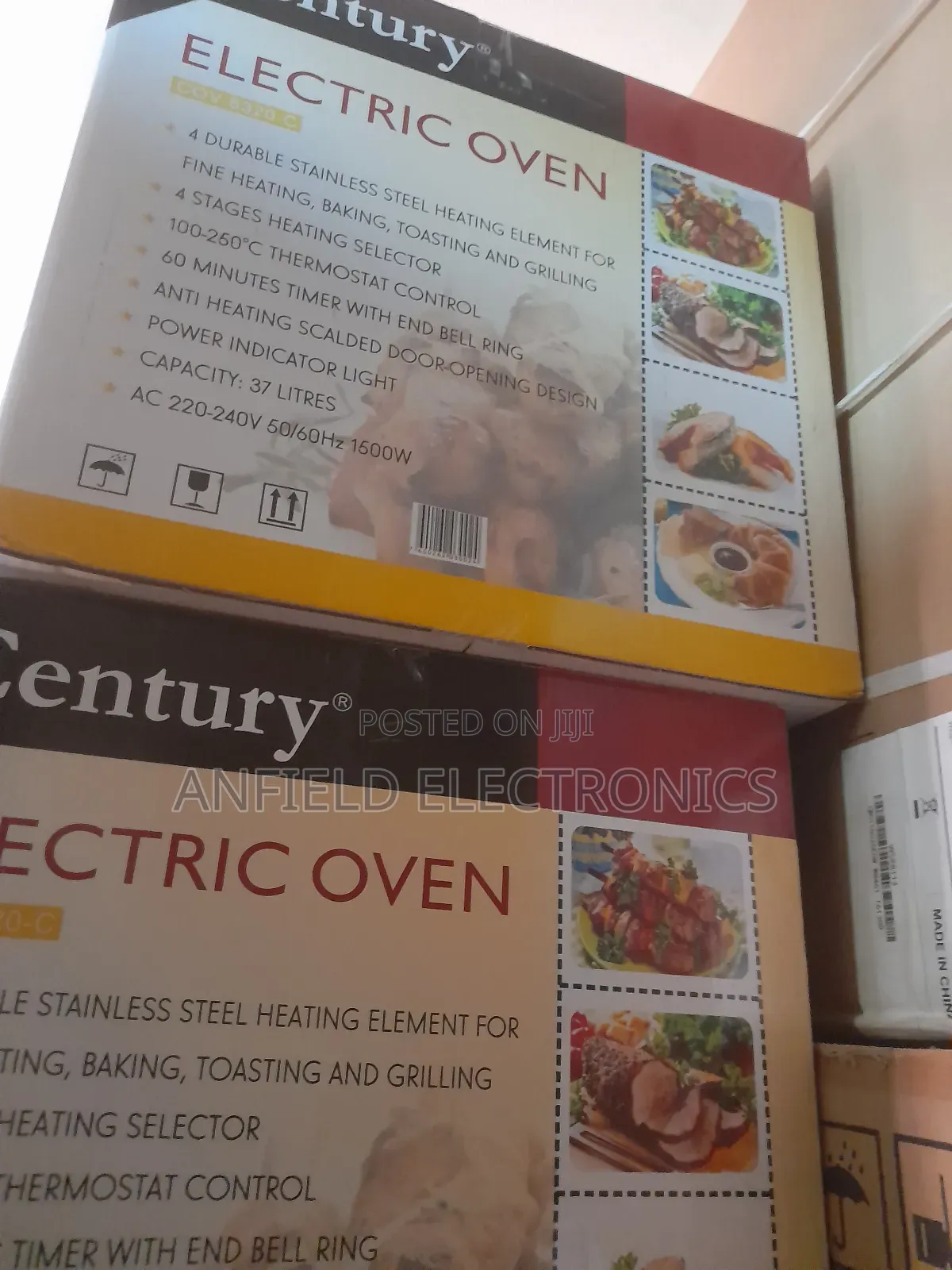 Century 37 Litres Electric Oven