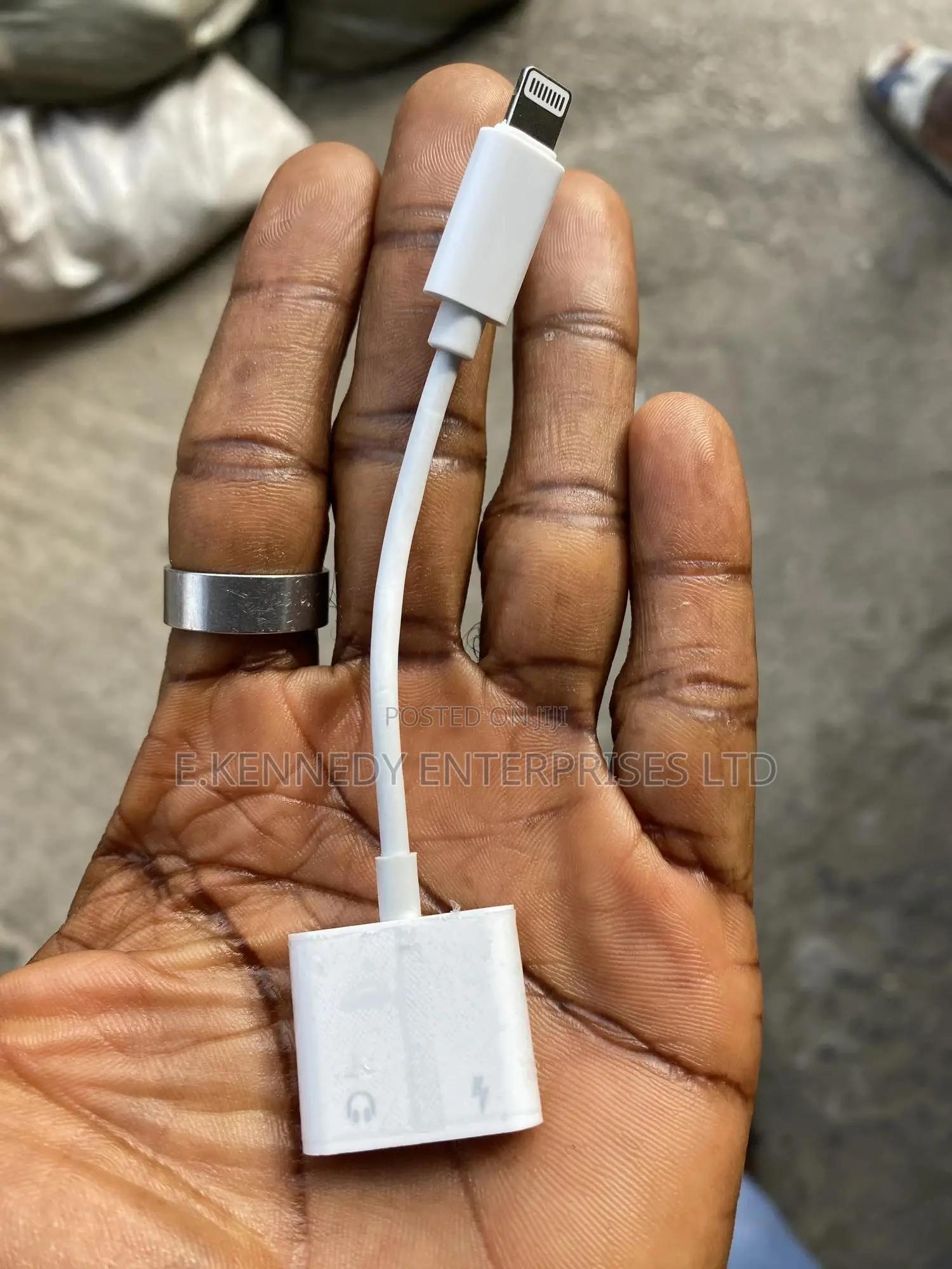 iPhone 3.5mm Jack Audio Extension Cable Aux Cord Charge Port