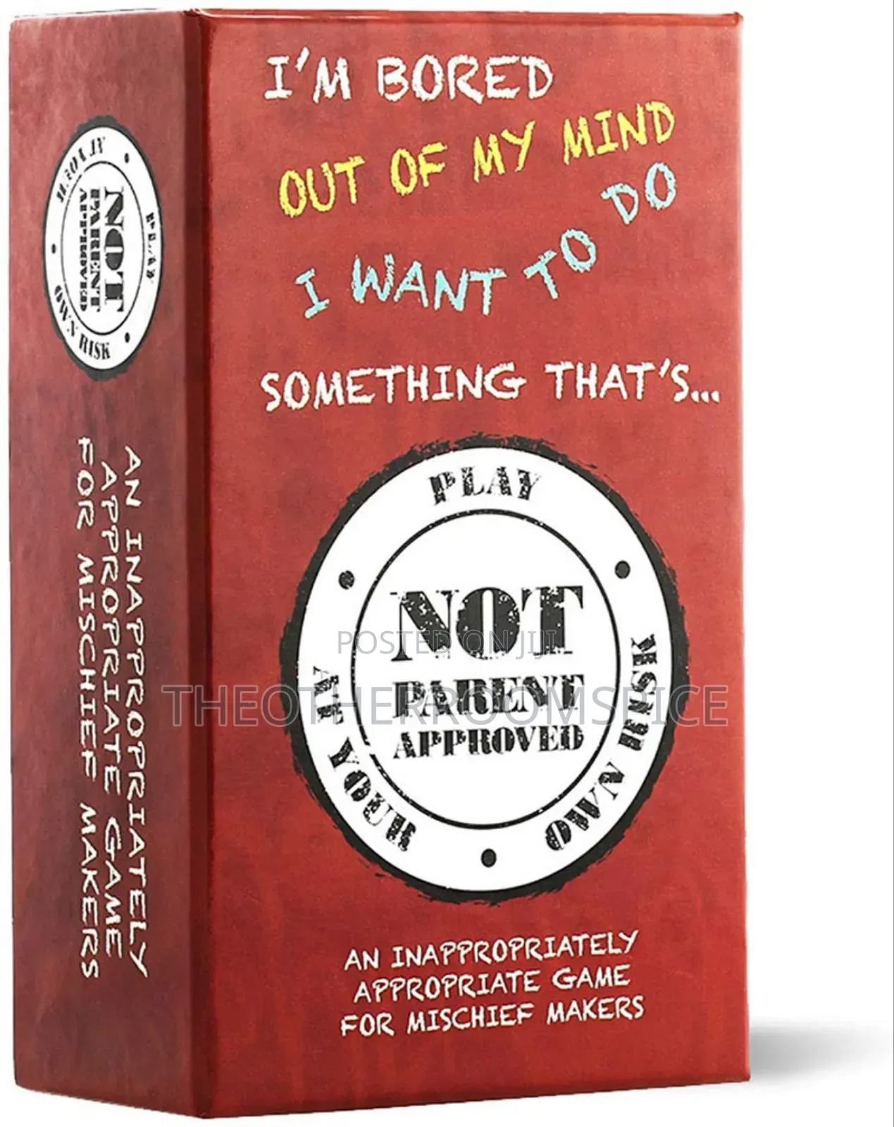 Not Parent Approved Children Card Game for Mischief Makers