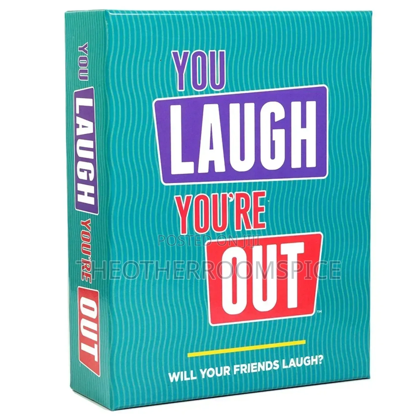 You Laugh, You Are Out Family Card Game