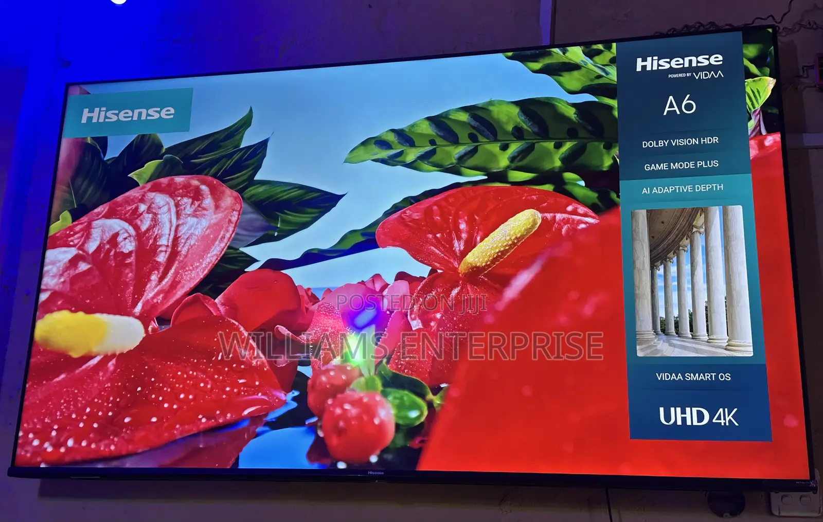 Hisense 55 Inches A6 Series Uhd Smart Tv