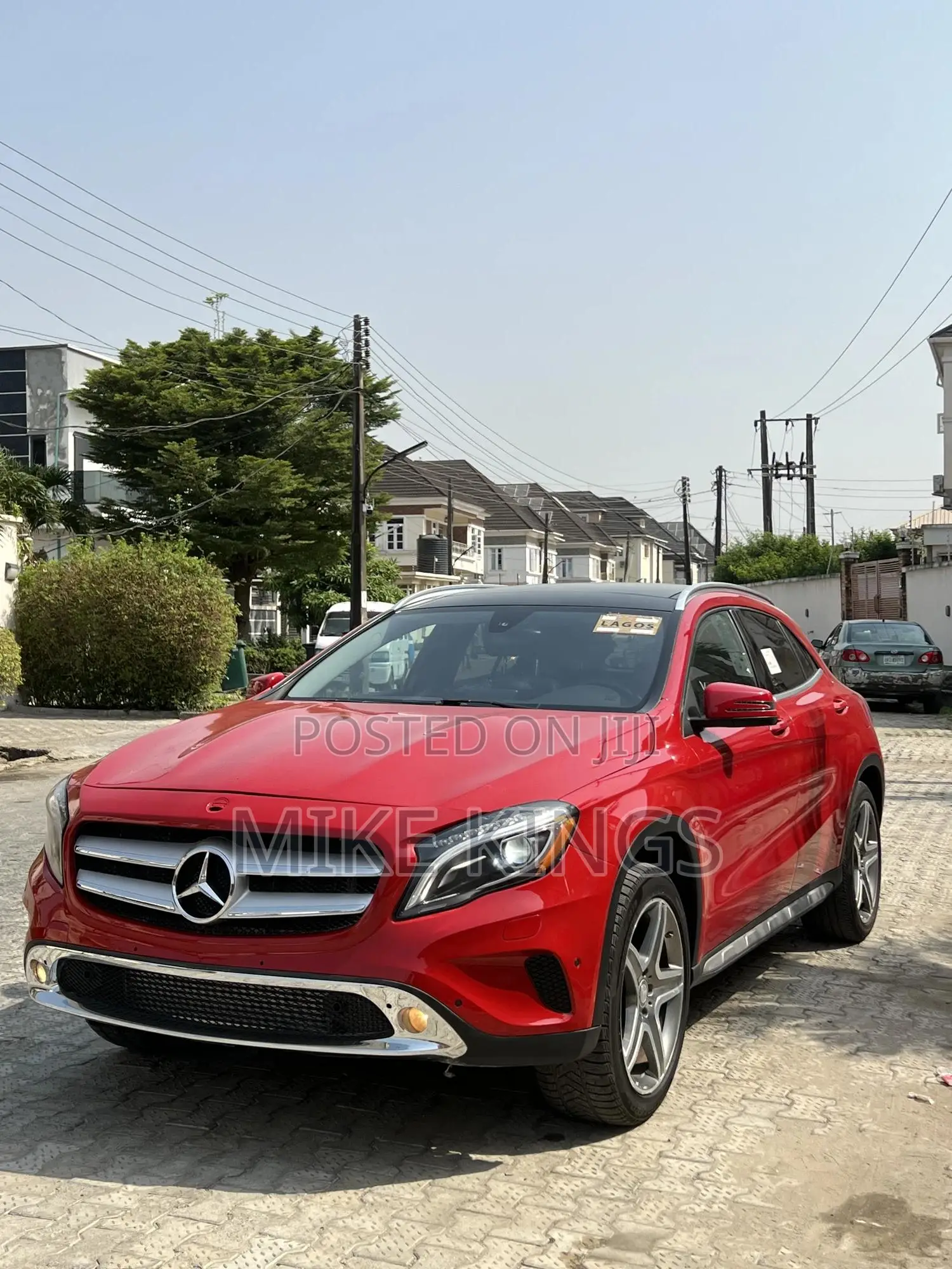 Mercedes-Benz GLA 250 2015 Red