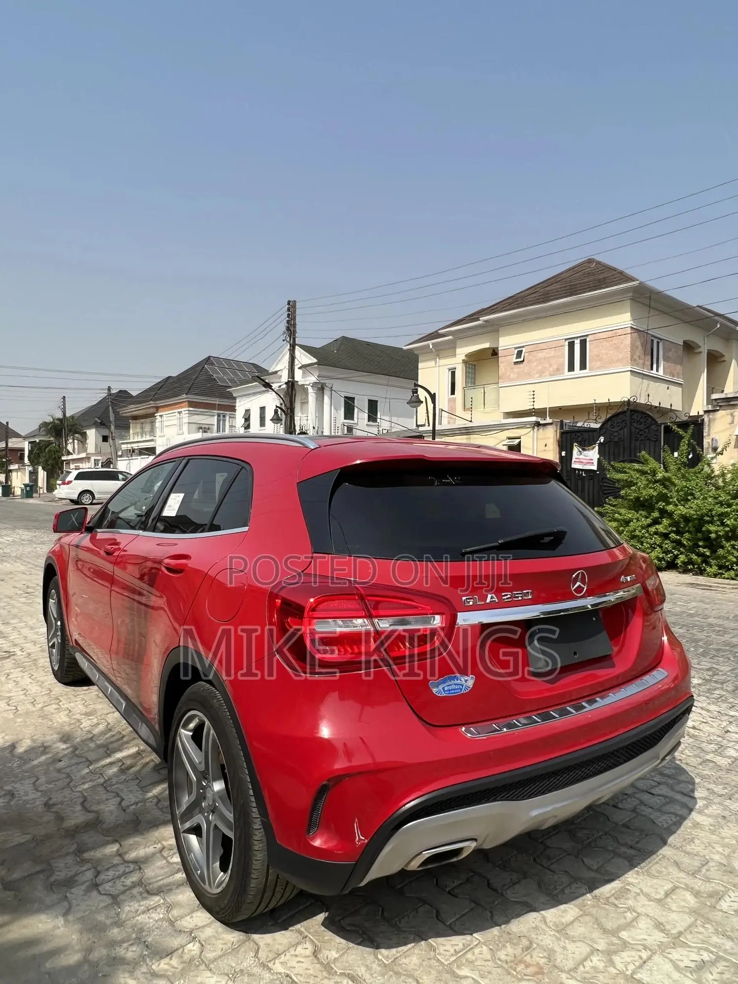 Mercedes-Benz GLA 250 2015 Red
