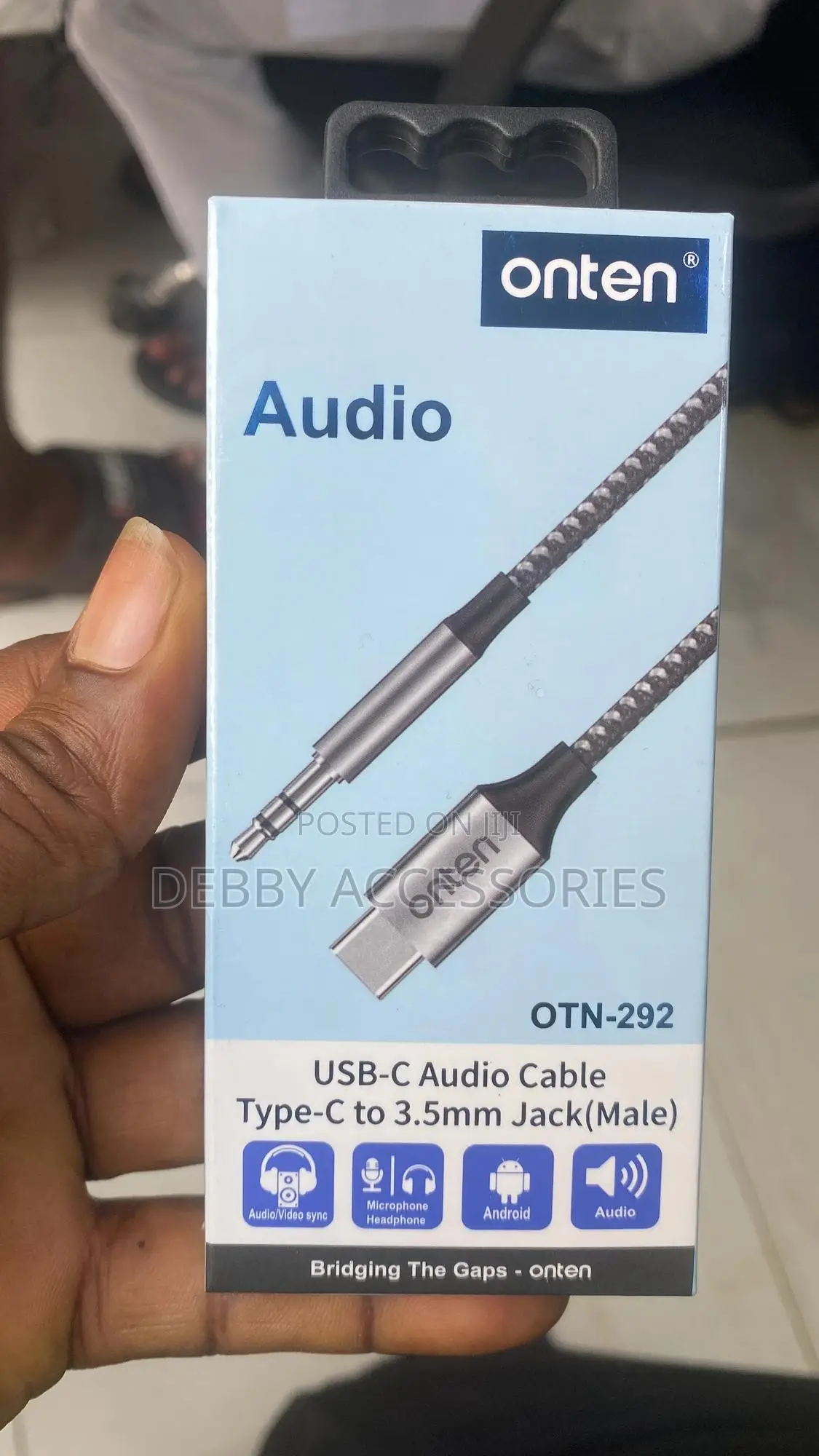 USB-C Audio Cable. Type-C to 3.5mm Jack (Male)