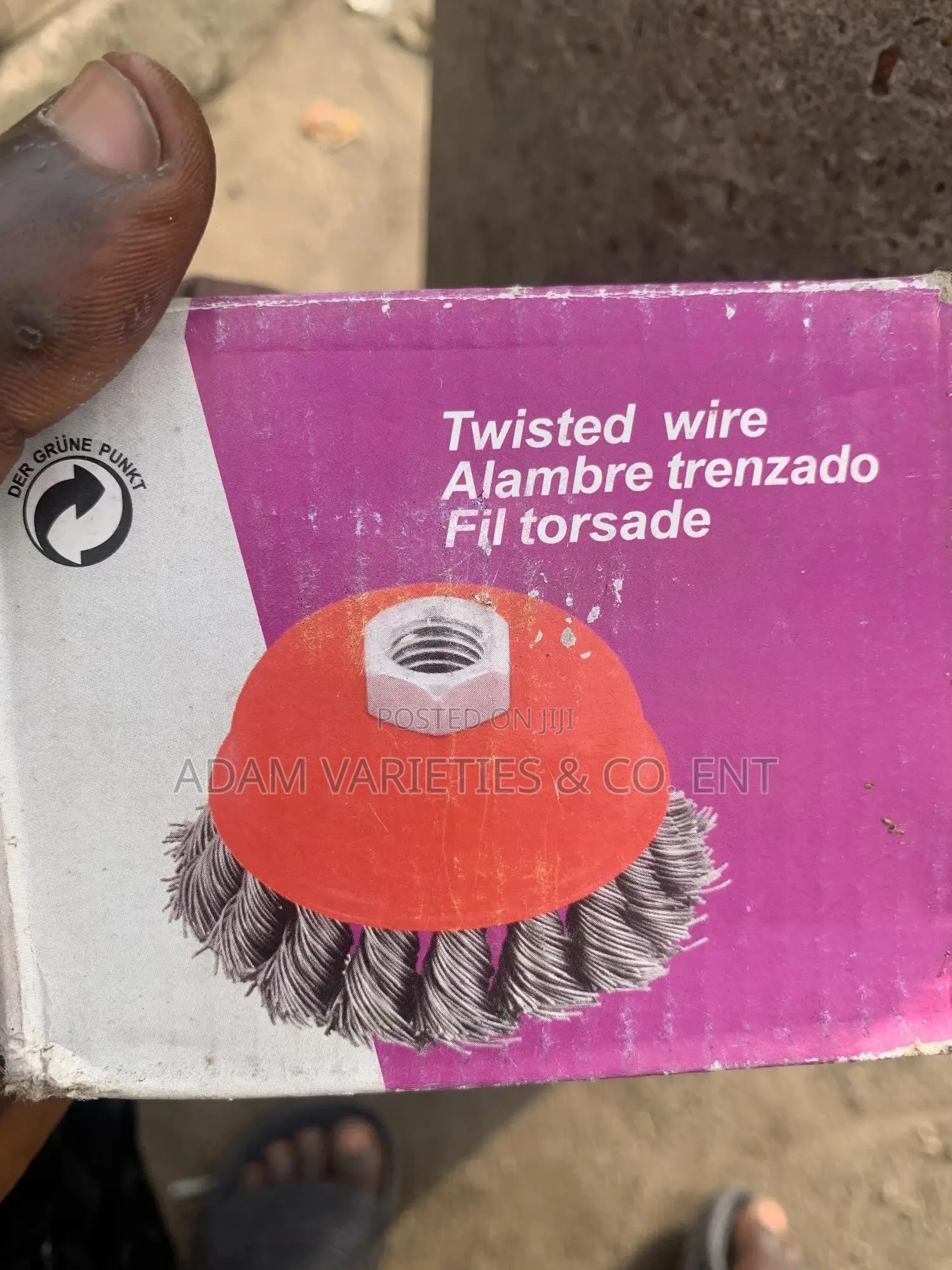 Twisted Wire Cup Brush 3”