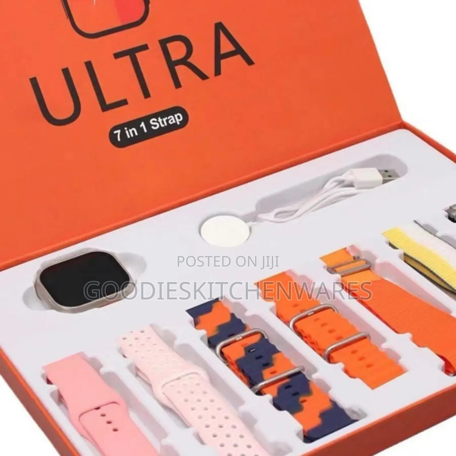 7 in 1 Ultra Strap Wrist Watch ( Smart Watch)