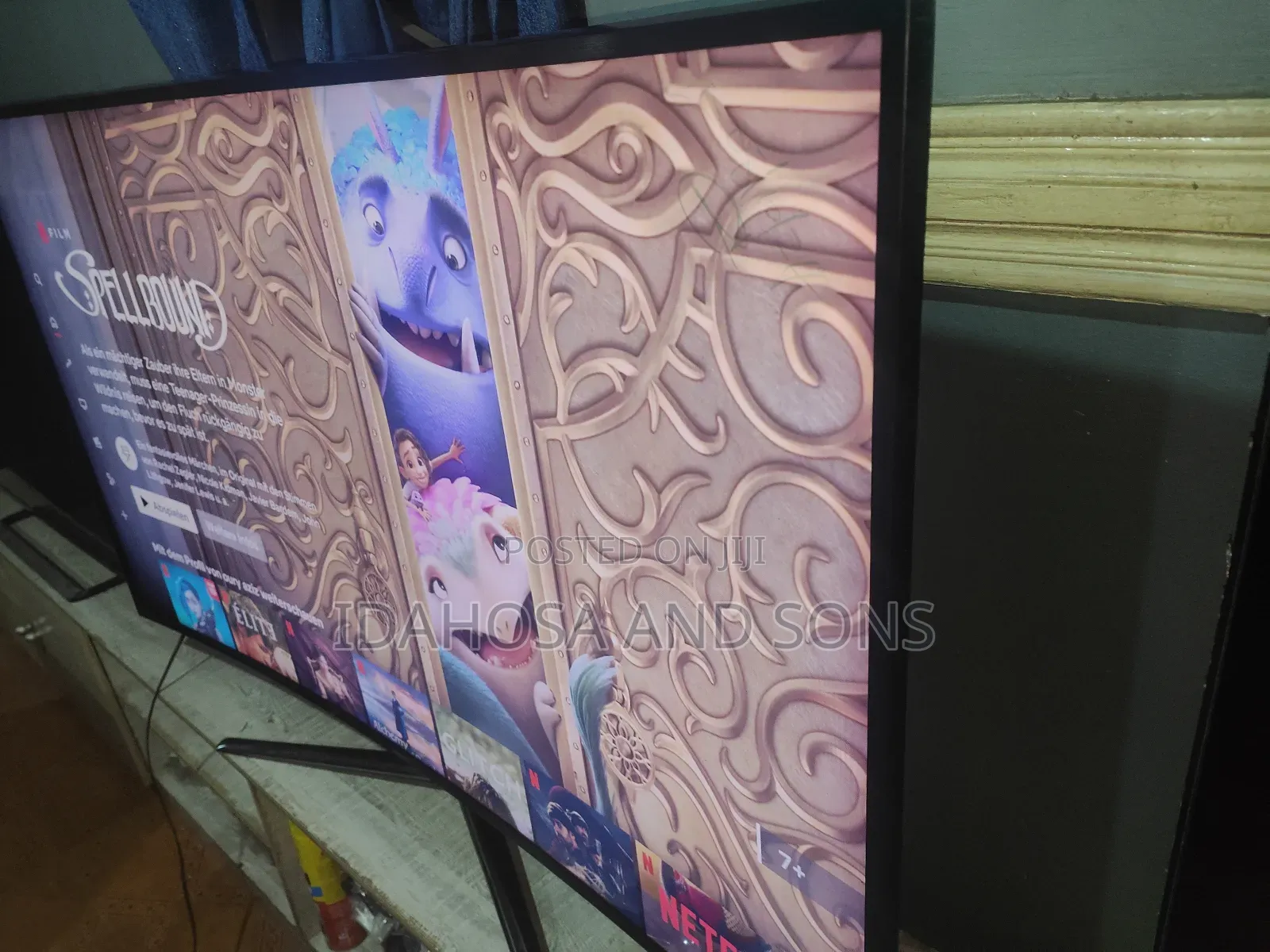Ultra Slim Uk Used Samsung 55inchs Curve Uhd Smart Tv