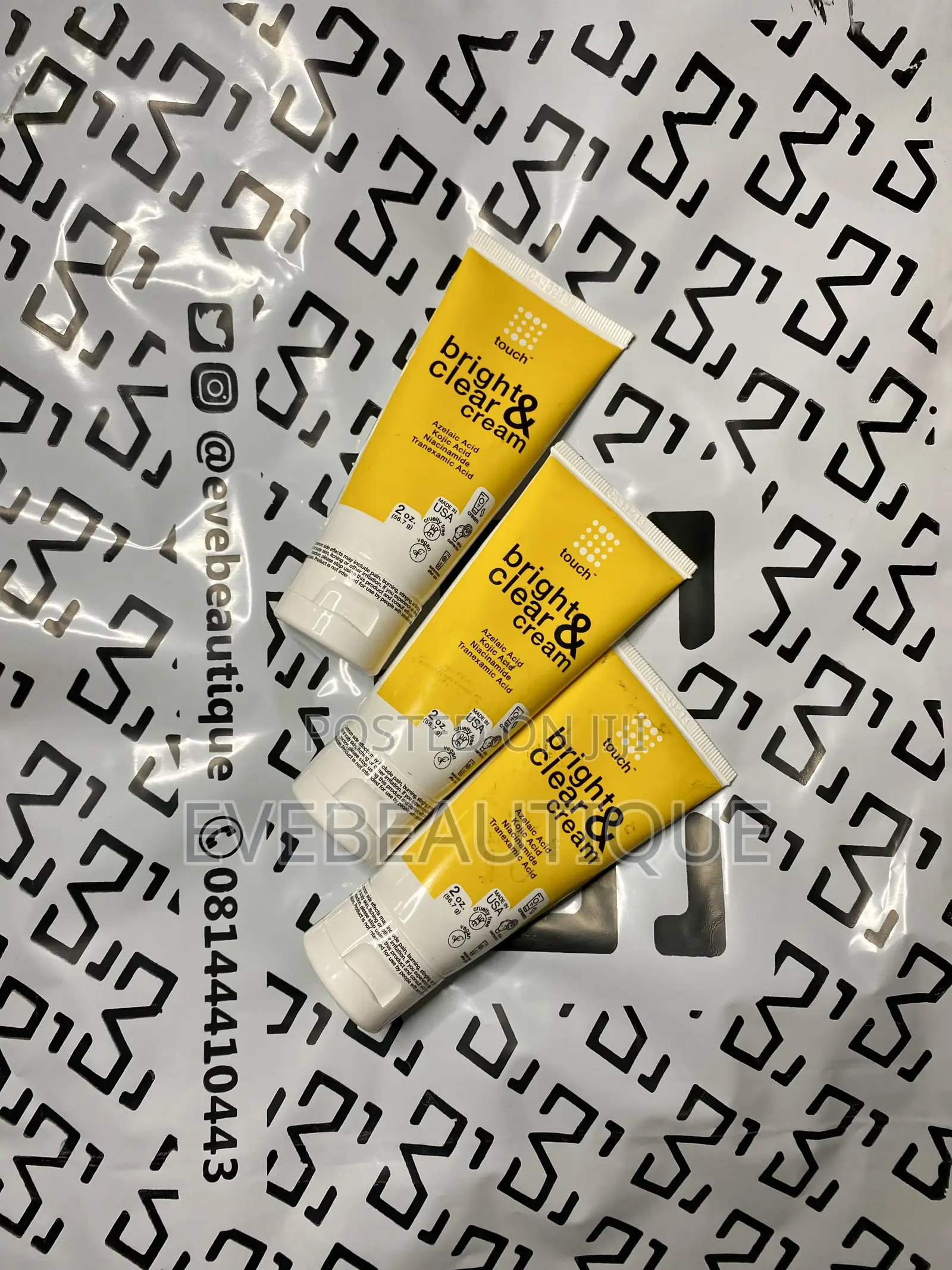 Touch Bright and Clear Cream
