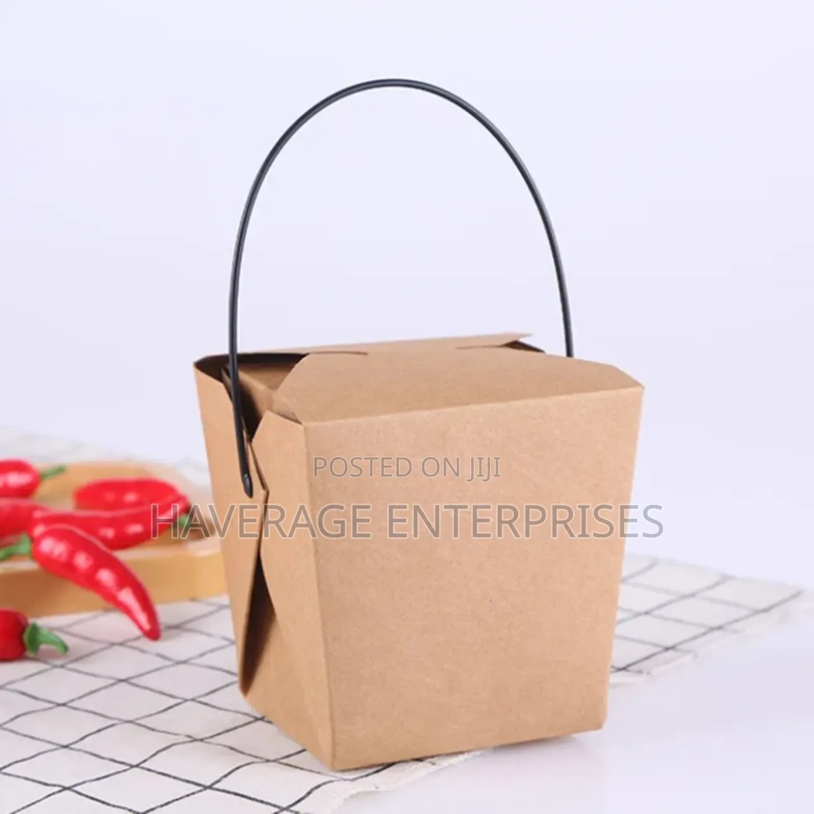 Craft Noodles and Chicken Box With Handle 300pces