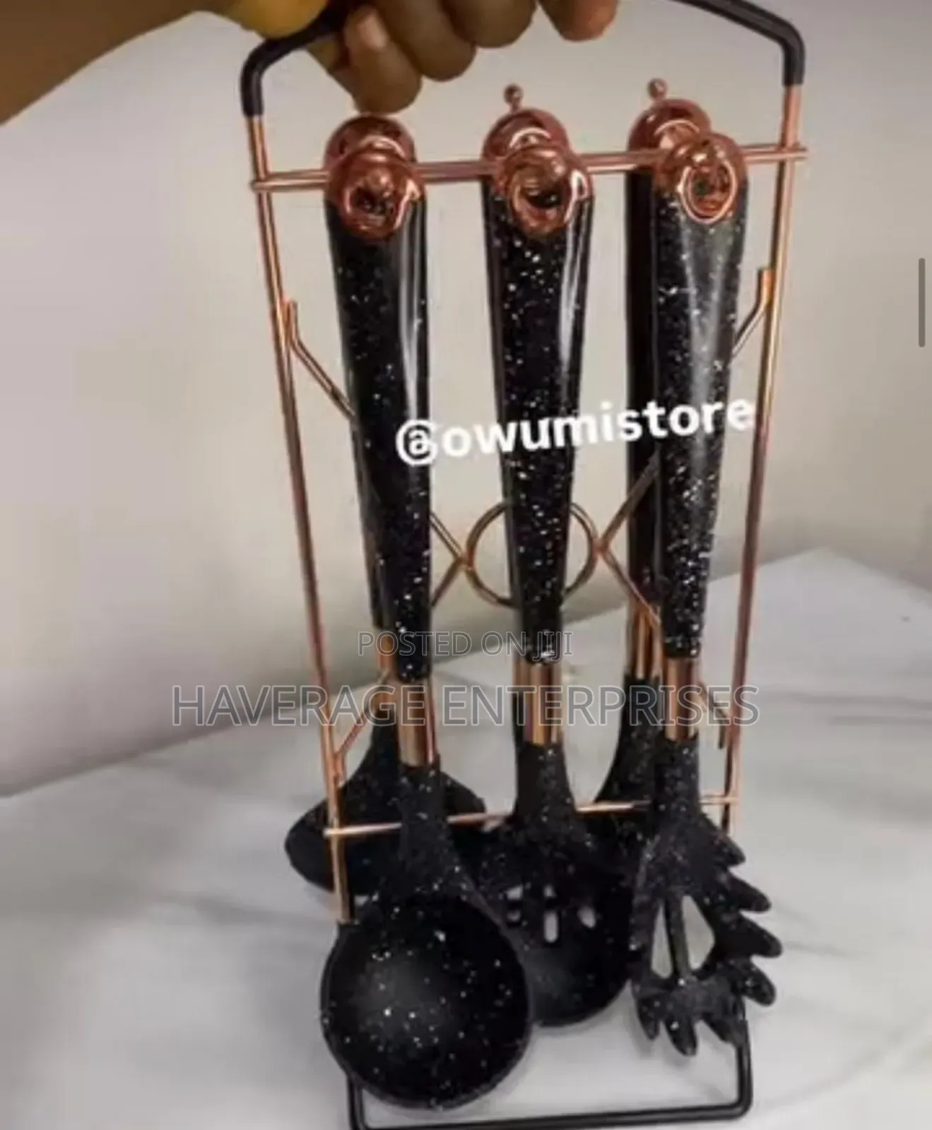 7pces Heat Resistant Cooking Utensils Set With Stand